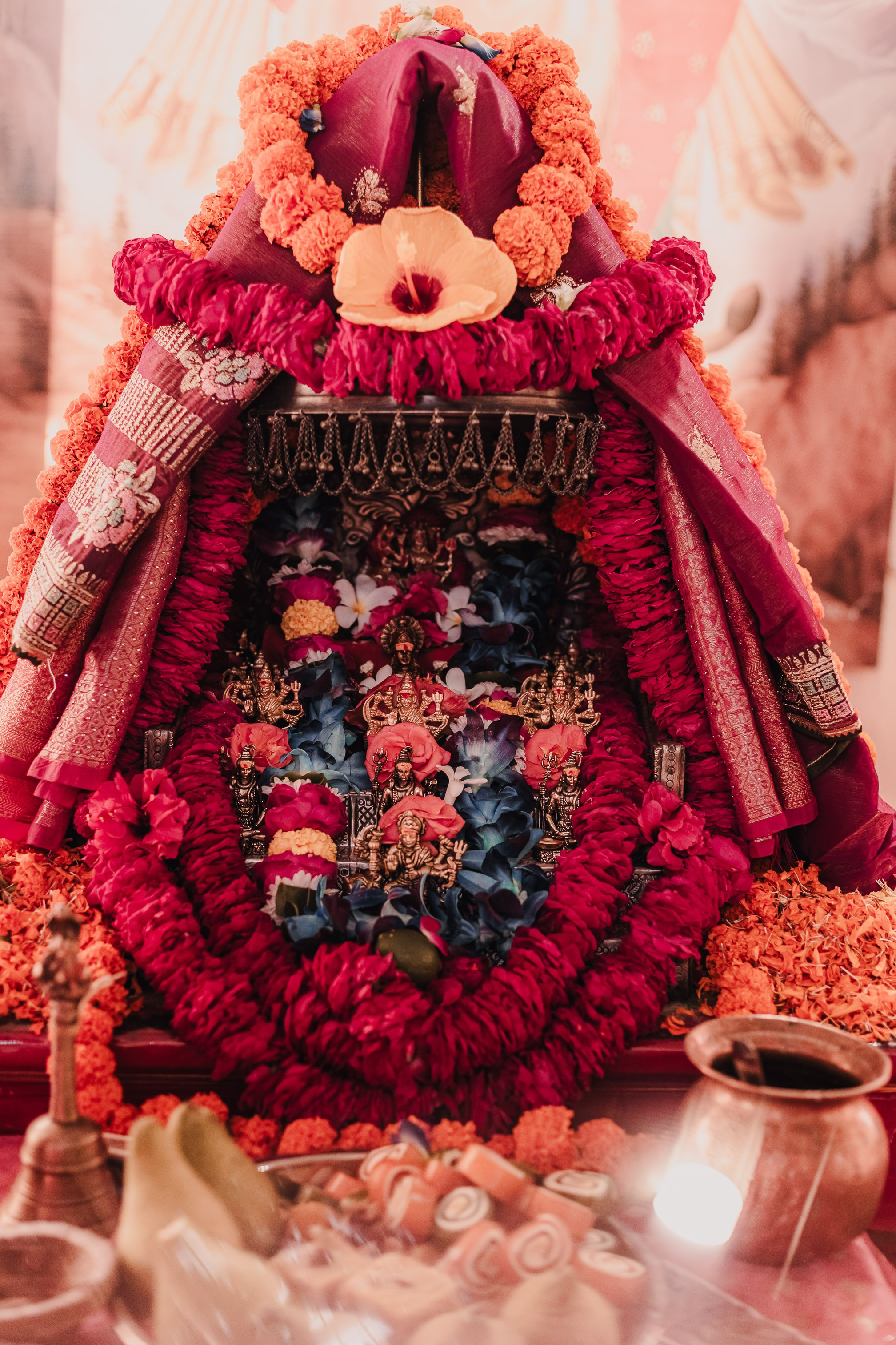Lakshmi pooja in India. Mariam Bagdasaryan