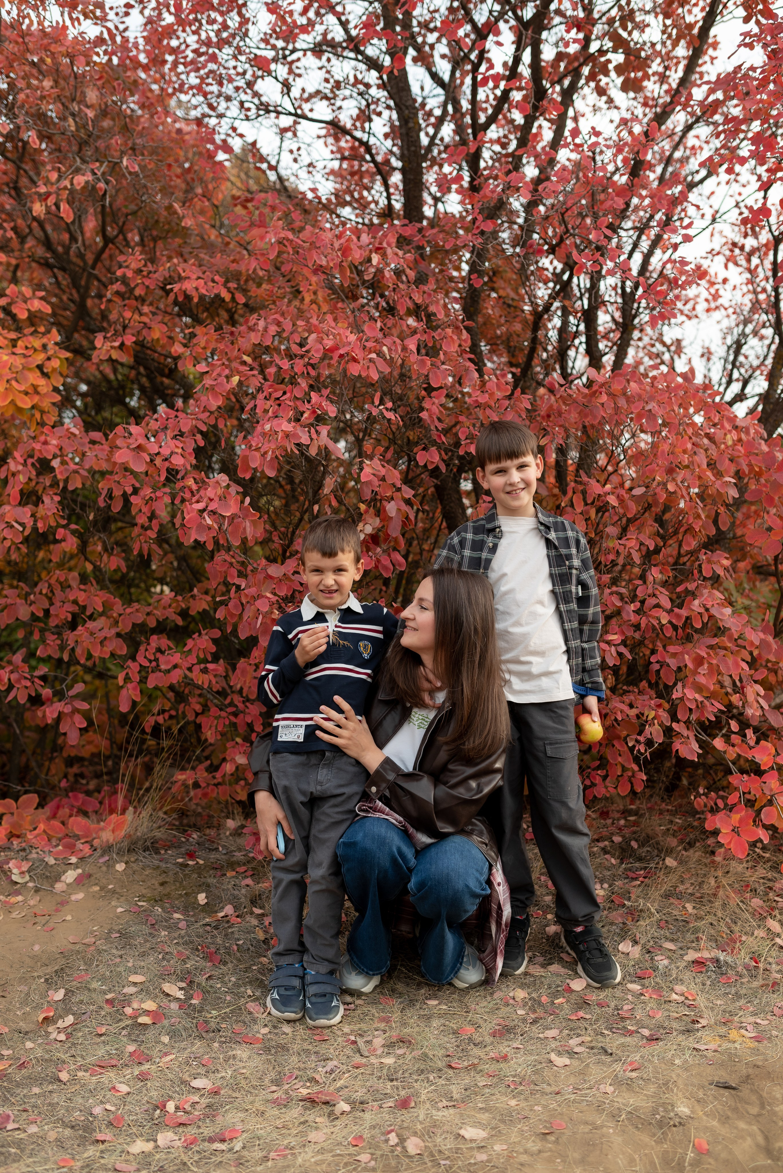 Юля и дети. Семейный фотограф Ирина Сгибнева