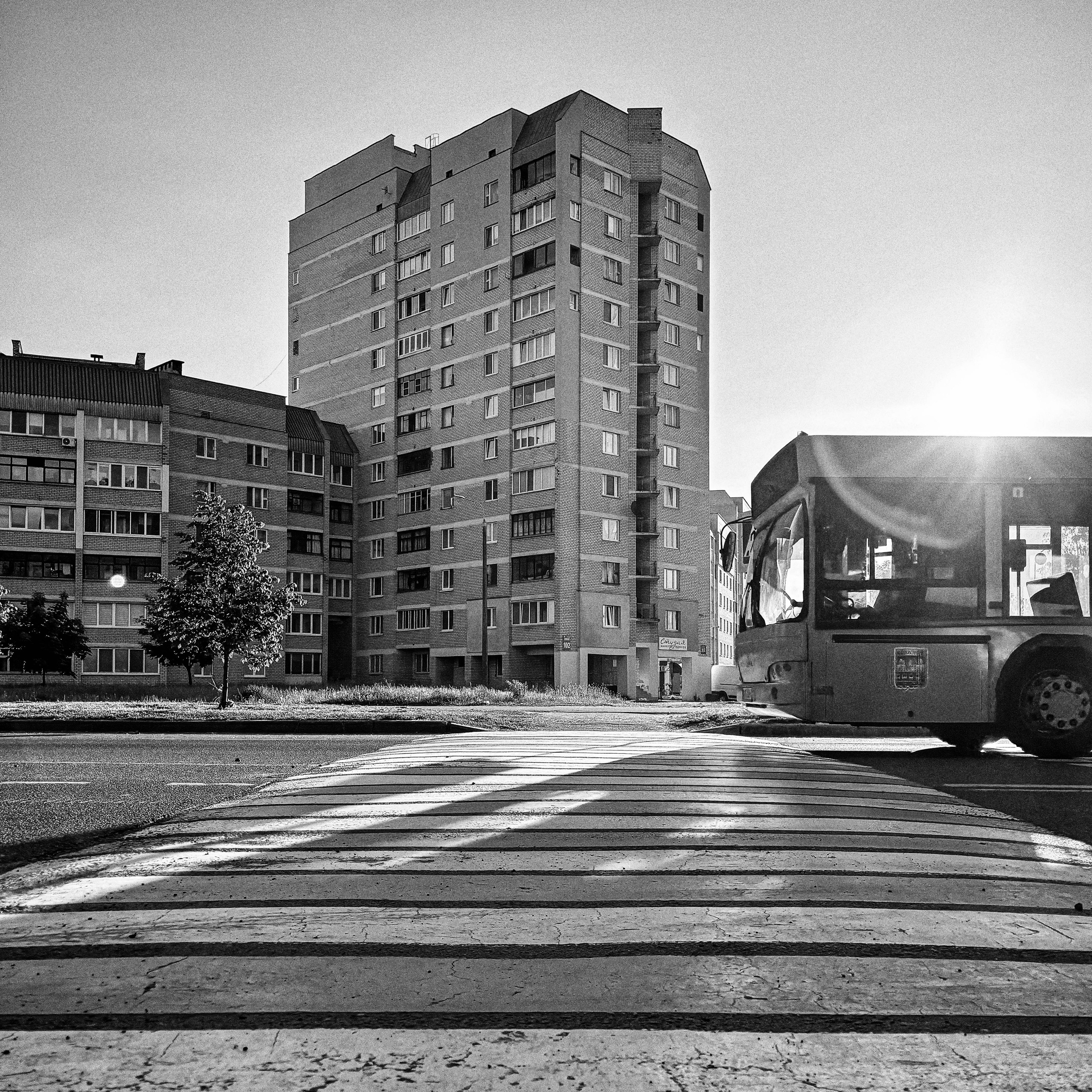 Минск. Фотограф Антон Швец — Монохромная реальность