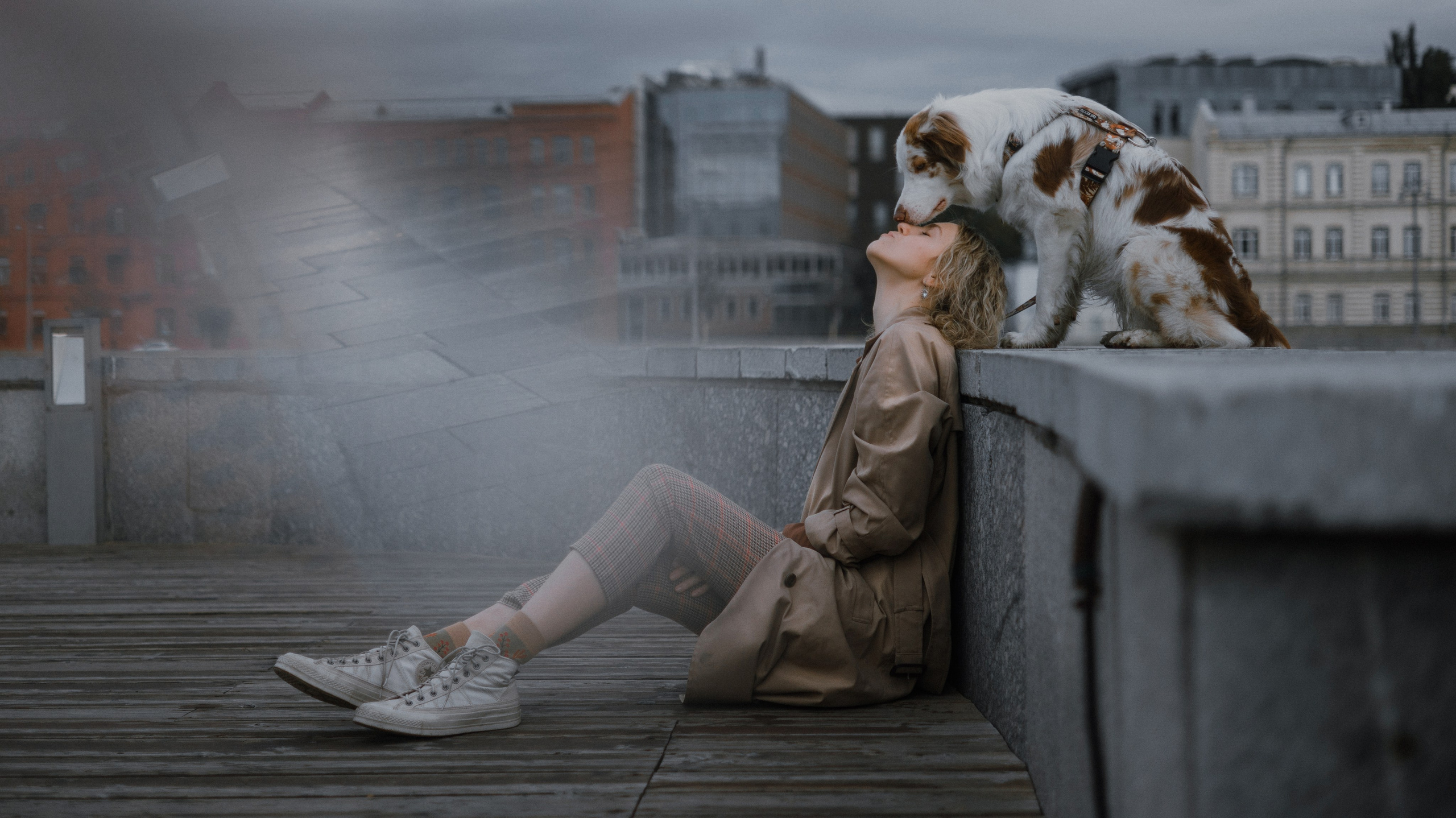 Светлана и Оливия. Фотограф-анималист Богданова Полина