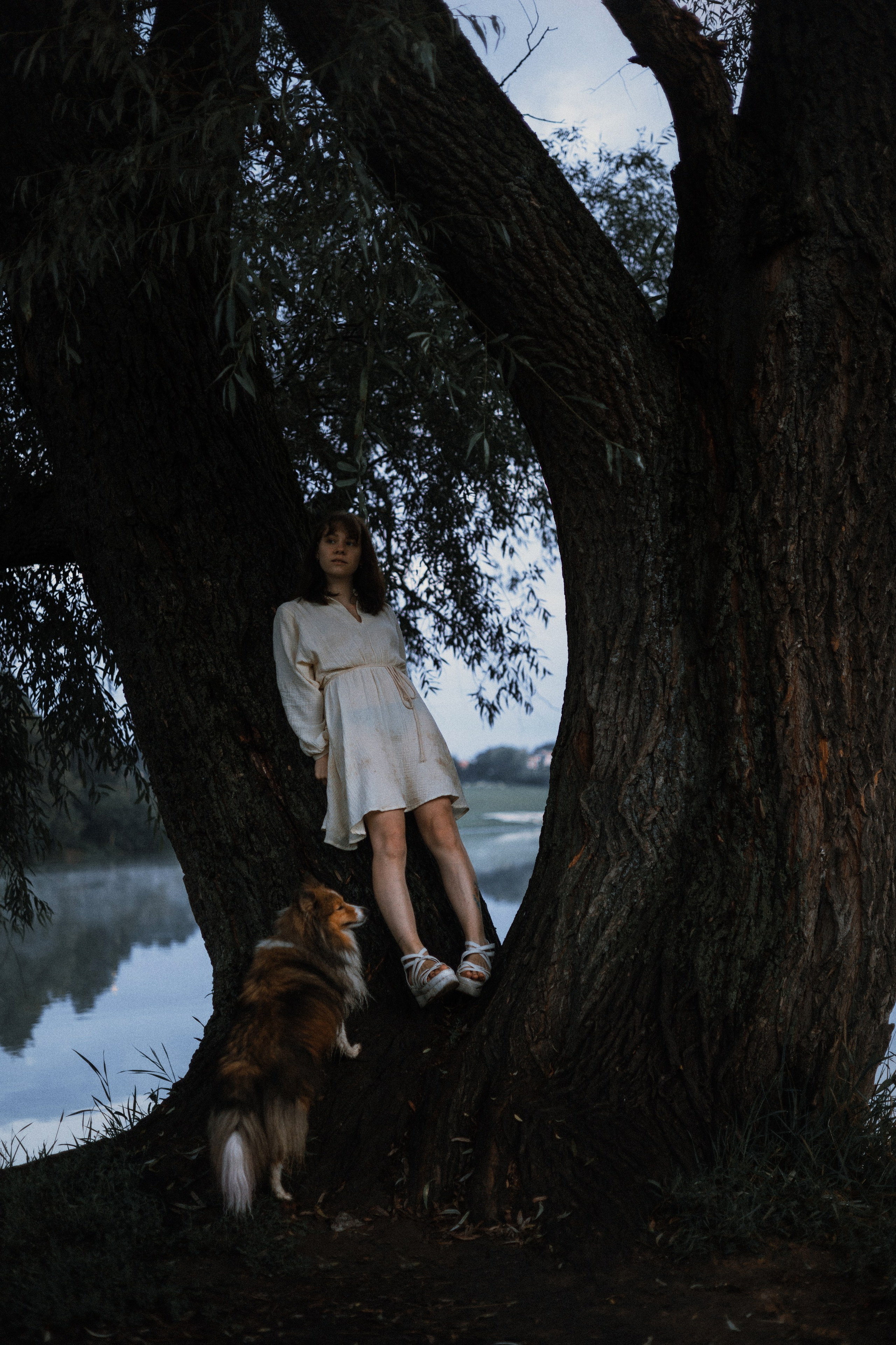 Аня и Скай. Фотограф-анималист Богданова Полина