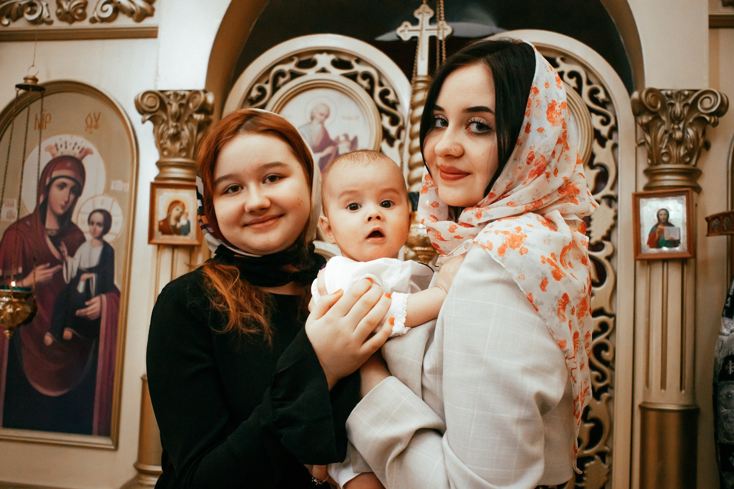 Крещение. Рыжова Тамара