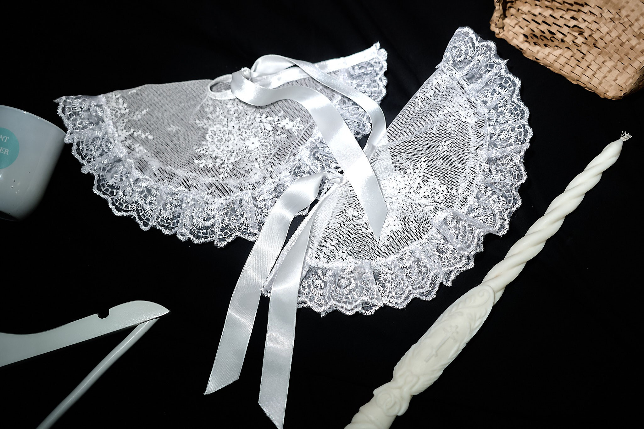 Подсвечники (салфетки). Фотограф на Крещение и Венчание в Одинцово