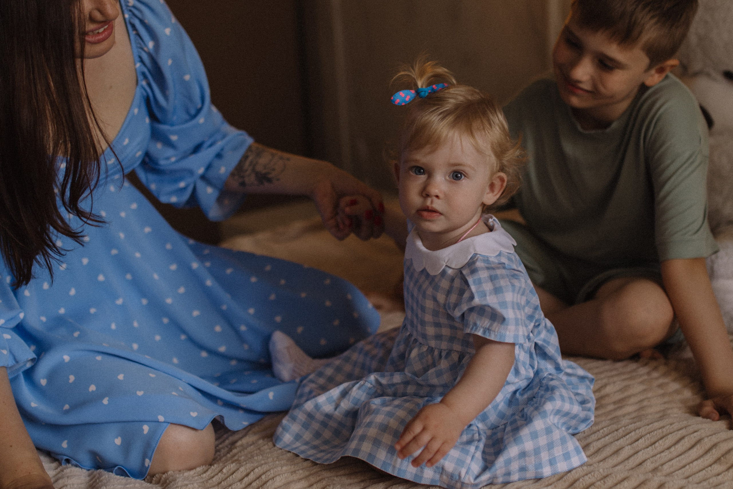 Семейная домашняя история Насти. Семейный фотограф в Москве и Люберцах Юлия Гуськова