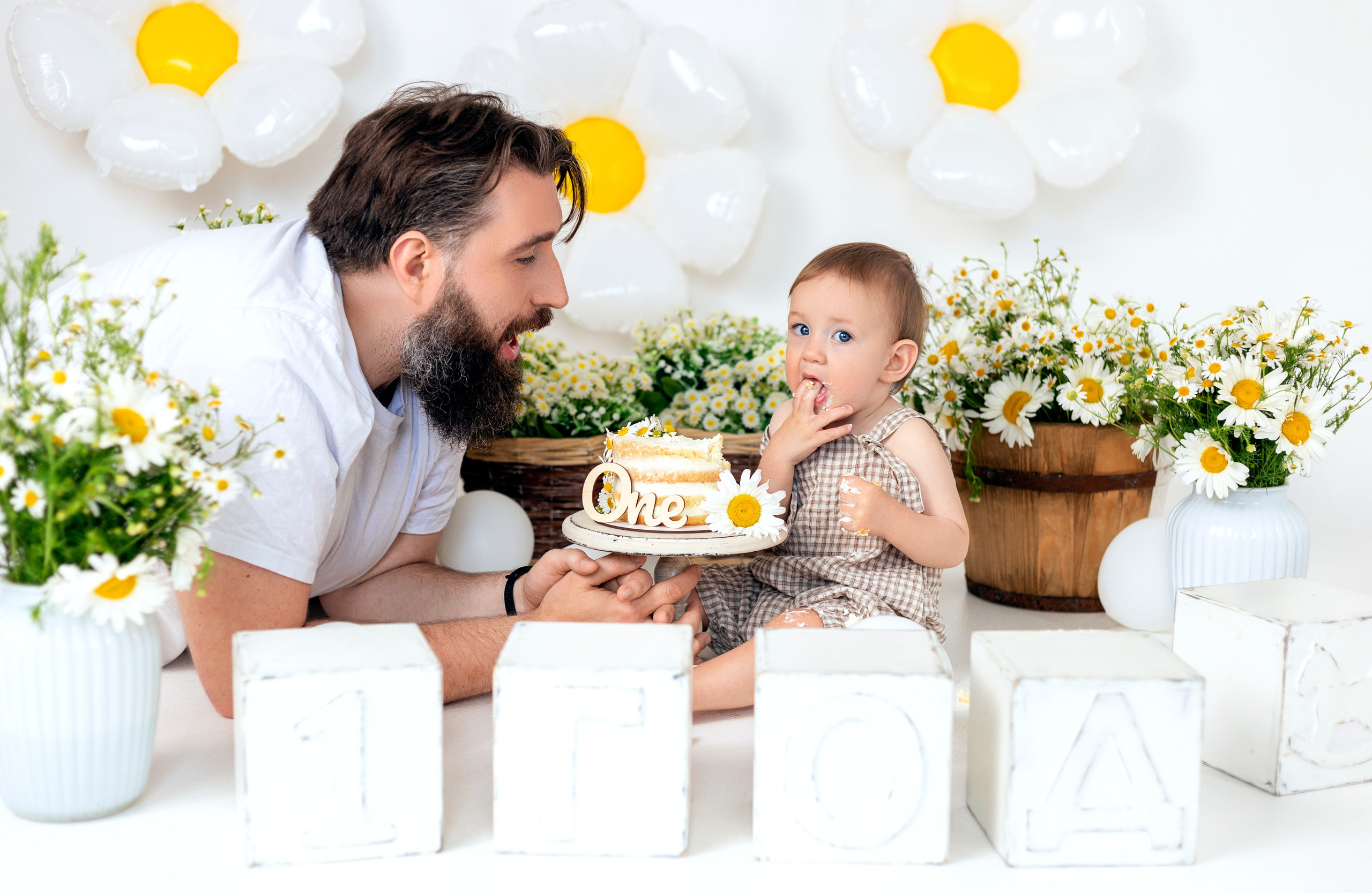 Паша Первый годик. Фотограф беременных и новорождённых в Краснодаре