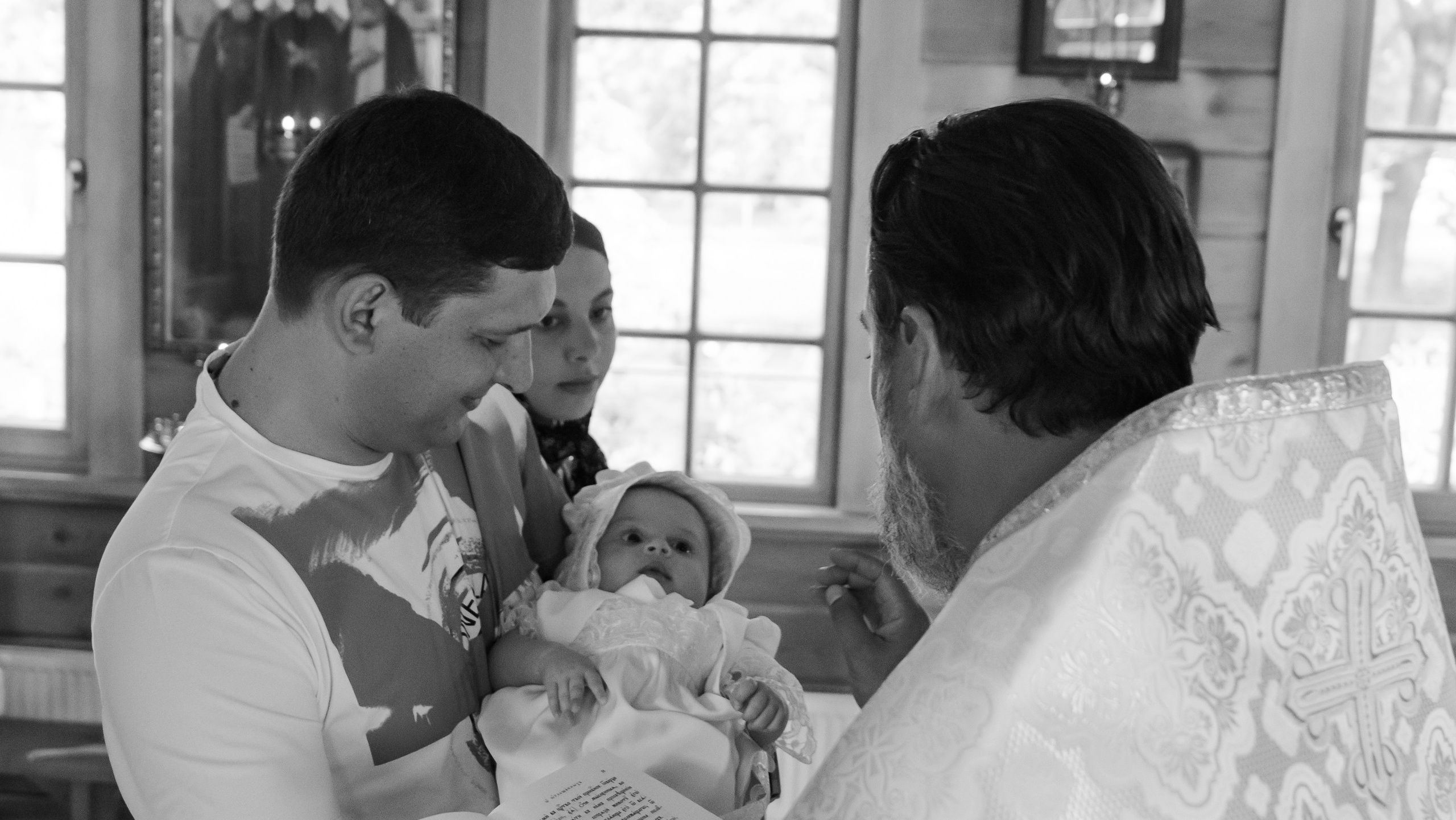 Таинство Крещения Марии. Крамер Юлиана детский и семейный фотограф