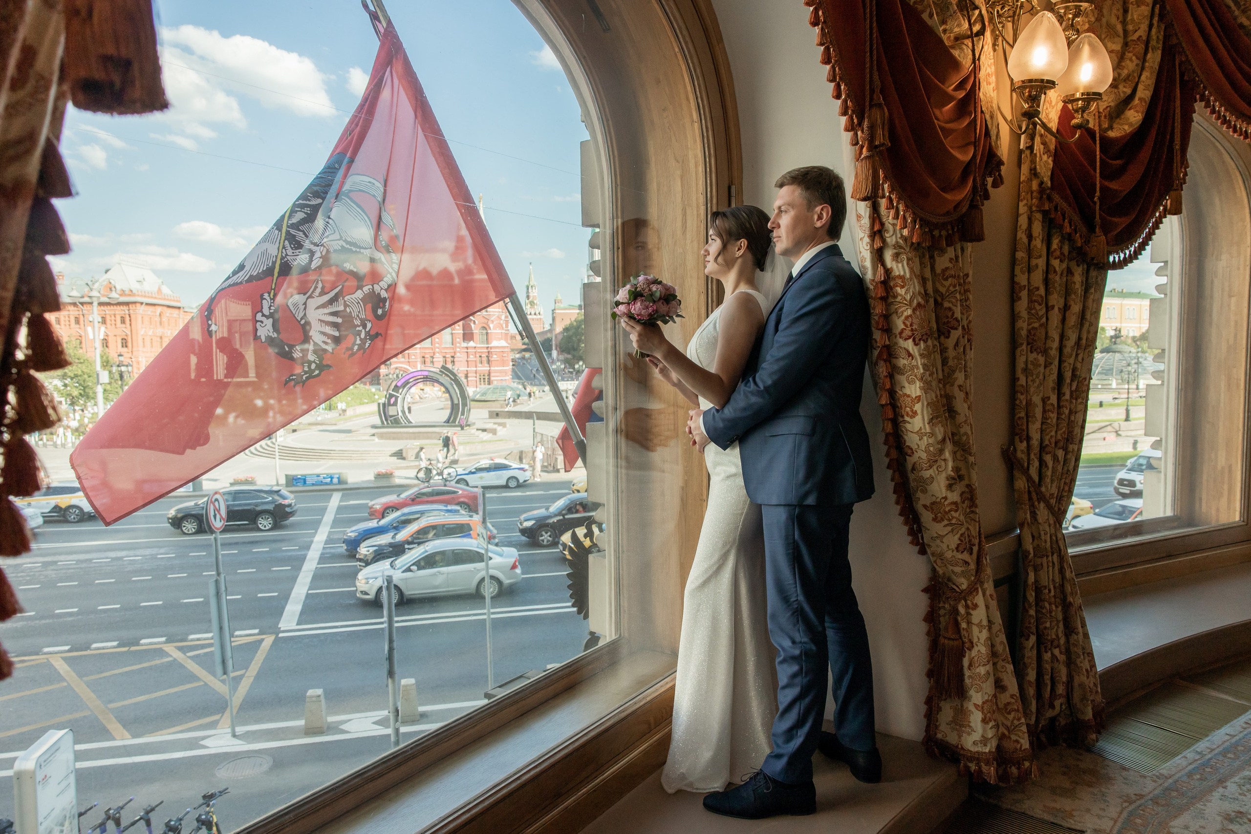 Татьяна и Антон, отель «Националь». Свадебный и репортажный фотограф (Москва, Королев и другие)