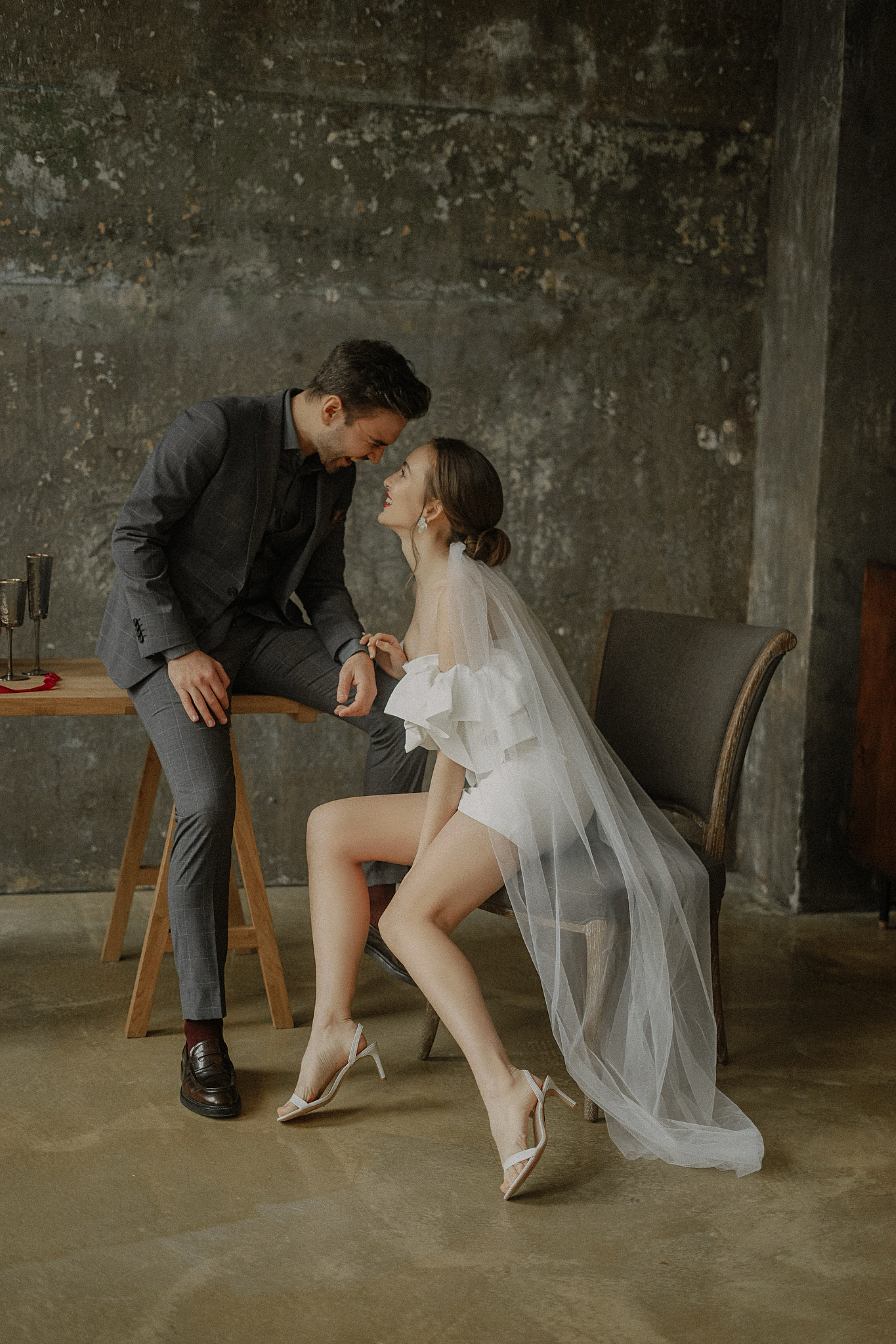 Адель и Руслан. Фотостудия «Москва». Свадебный фотограф Марина Попова