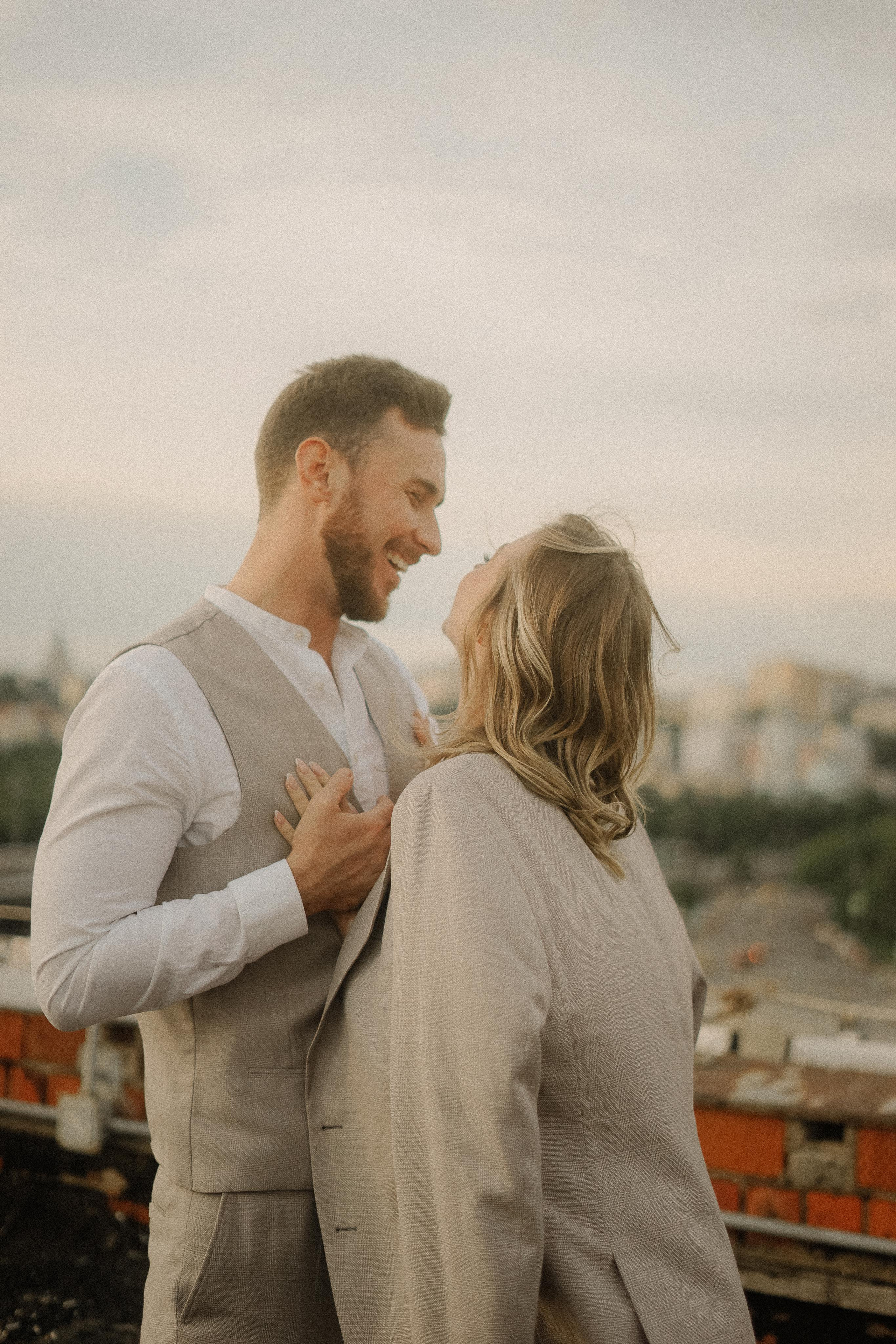 Злата и Илья. Крыша Москвы. Свадебный фотограф Марина Попова