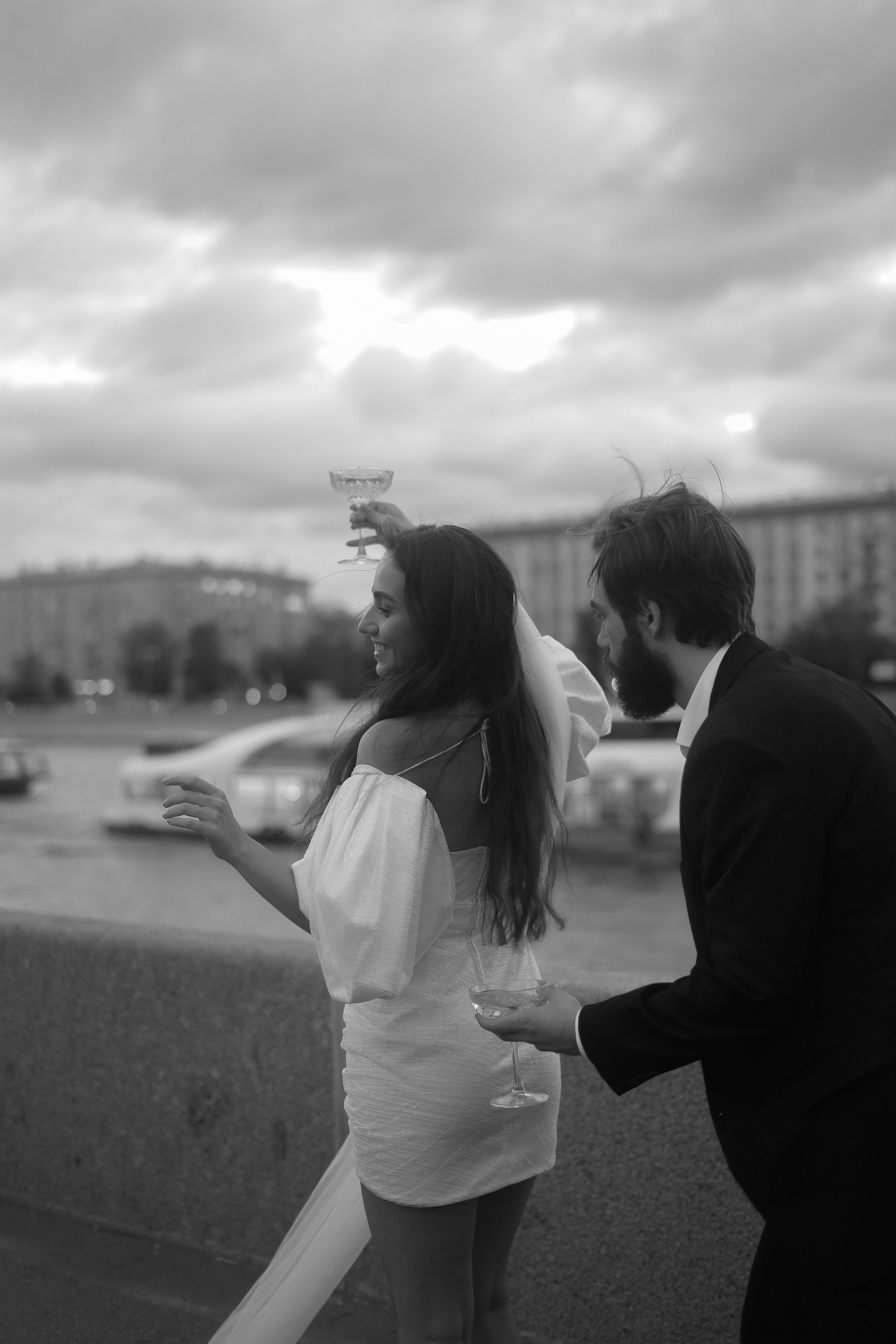 Диана и Марк. Парк Горького. Свадебный фотограф Марина Попова