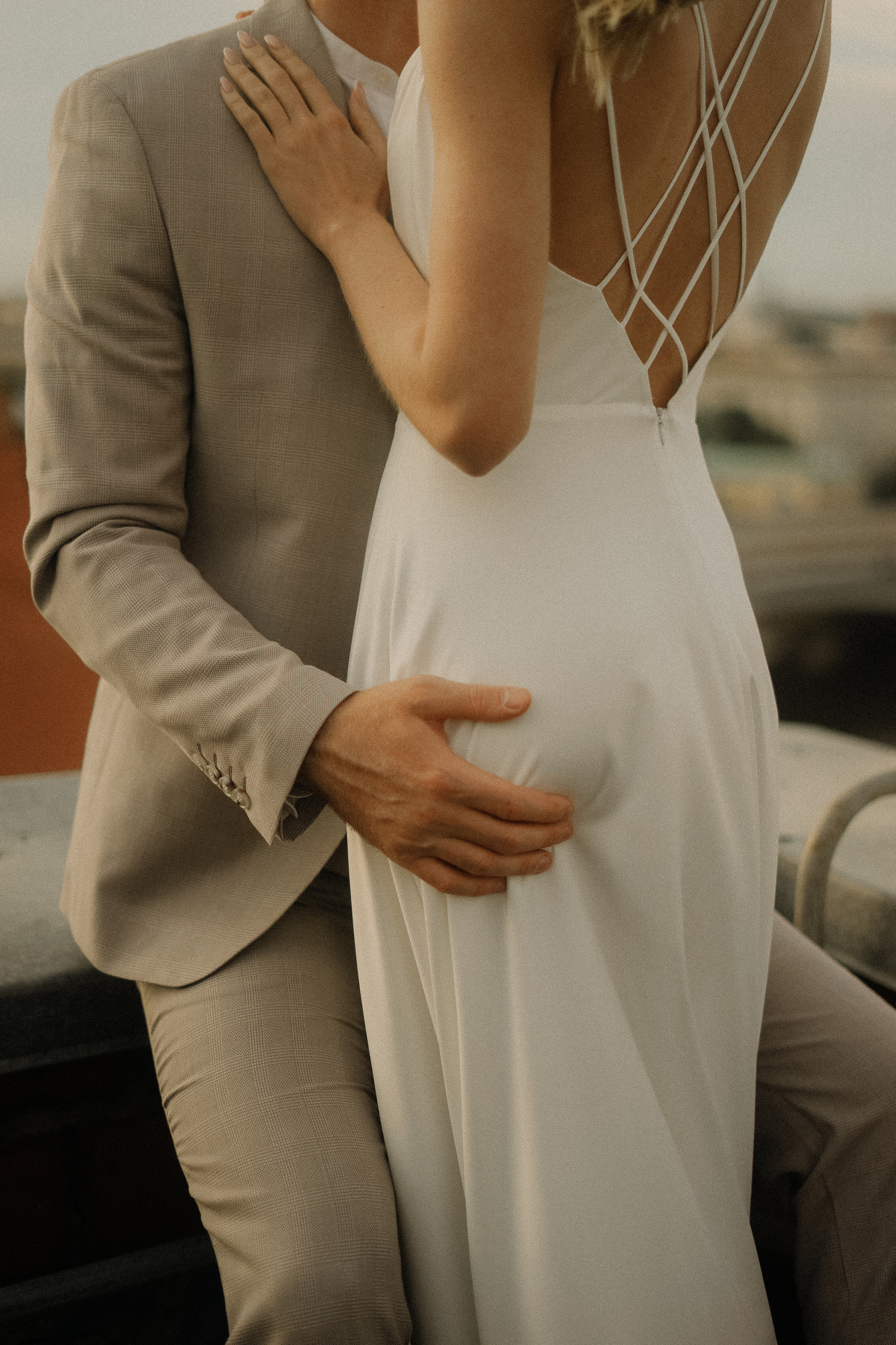 Злата и Илья. Крыша Москвы. Свадебный фотограф Марина Попова