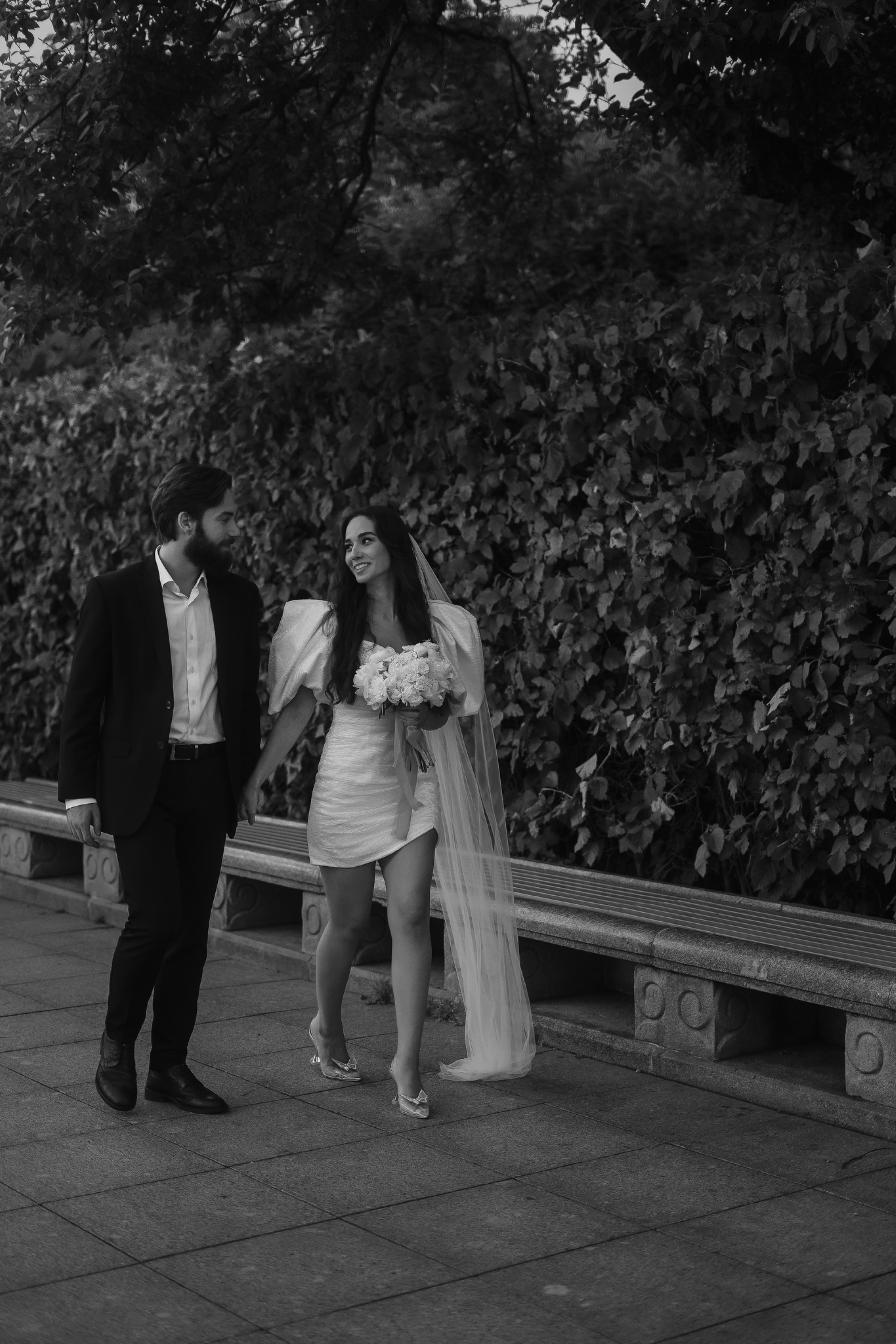 Диана и Марк. Парк Горького. Свадебный фотограф Марина Попова