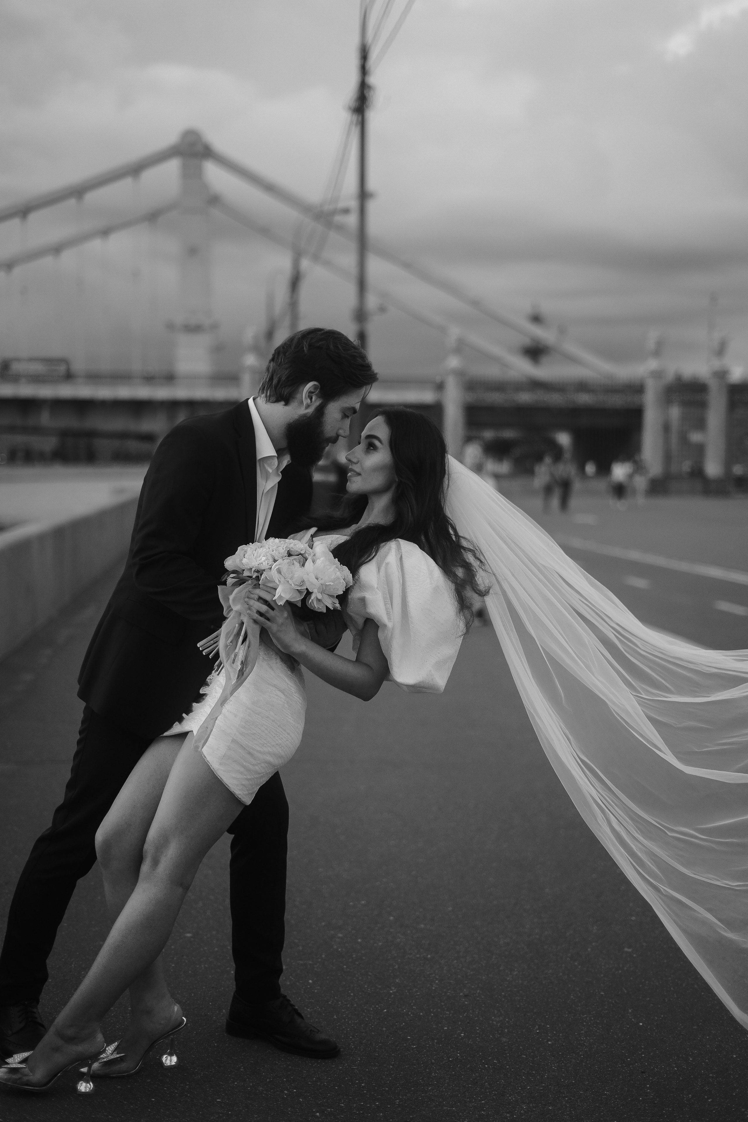 Диана и Марк. Парк Горького. Свадебный фотограф Марина Попова