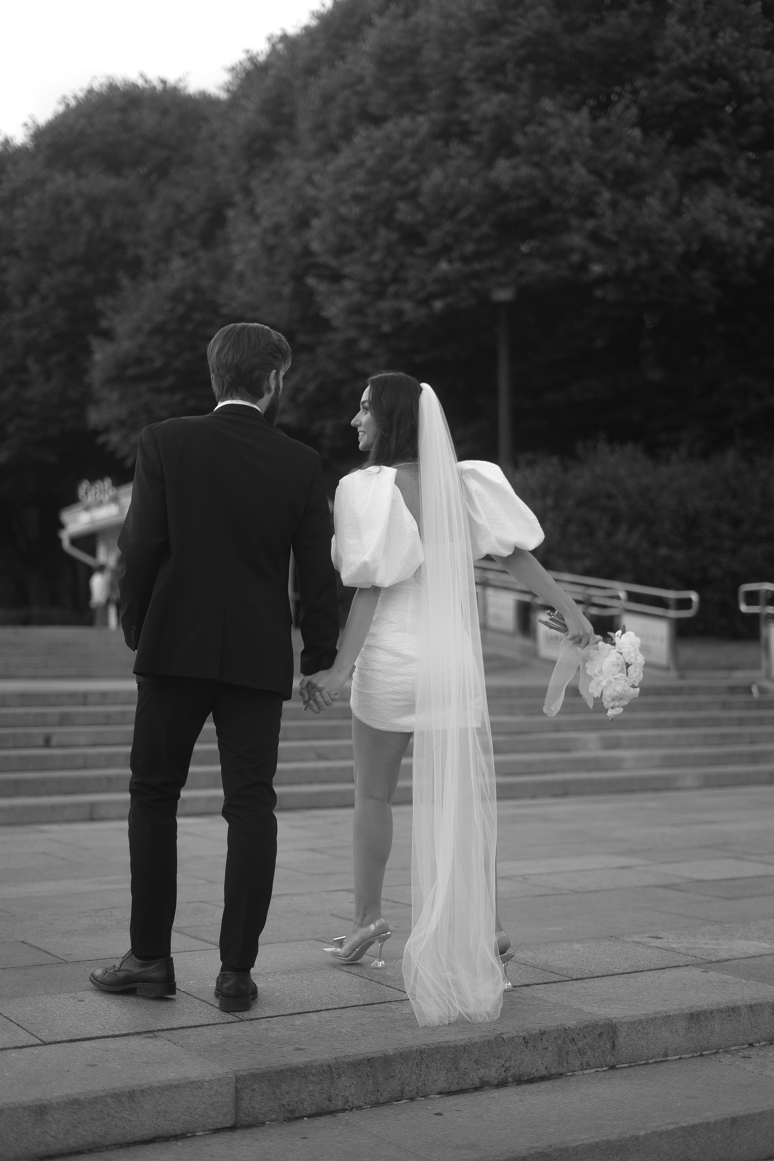 Диана и Марк. Парк Горького. Свадебный фотограф Марина Попова