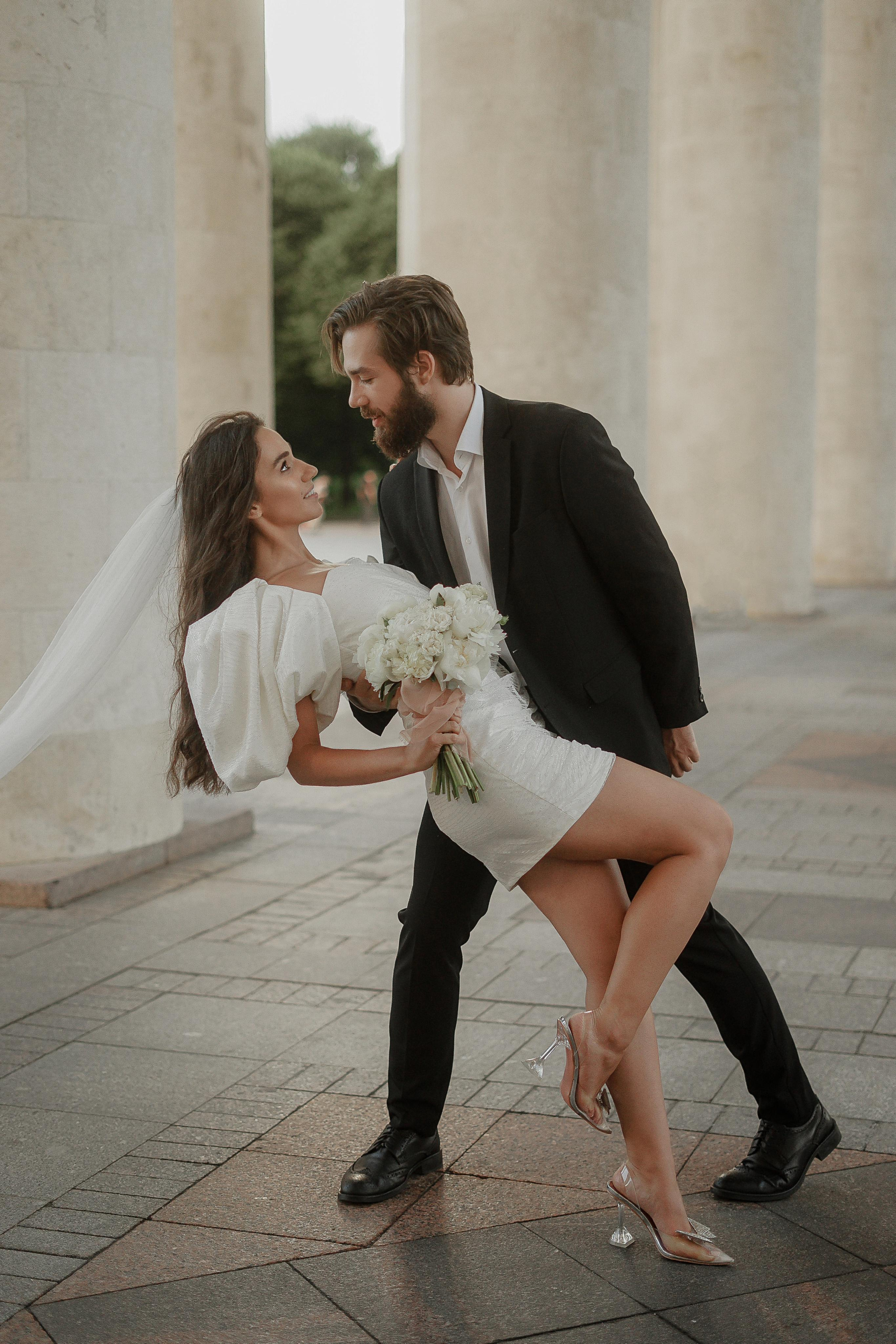 Диана и Марк. Парк Горького. Свадебный фотограф Марина Попова