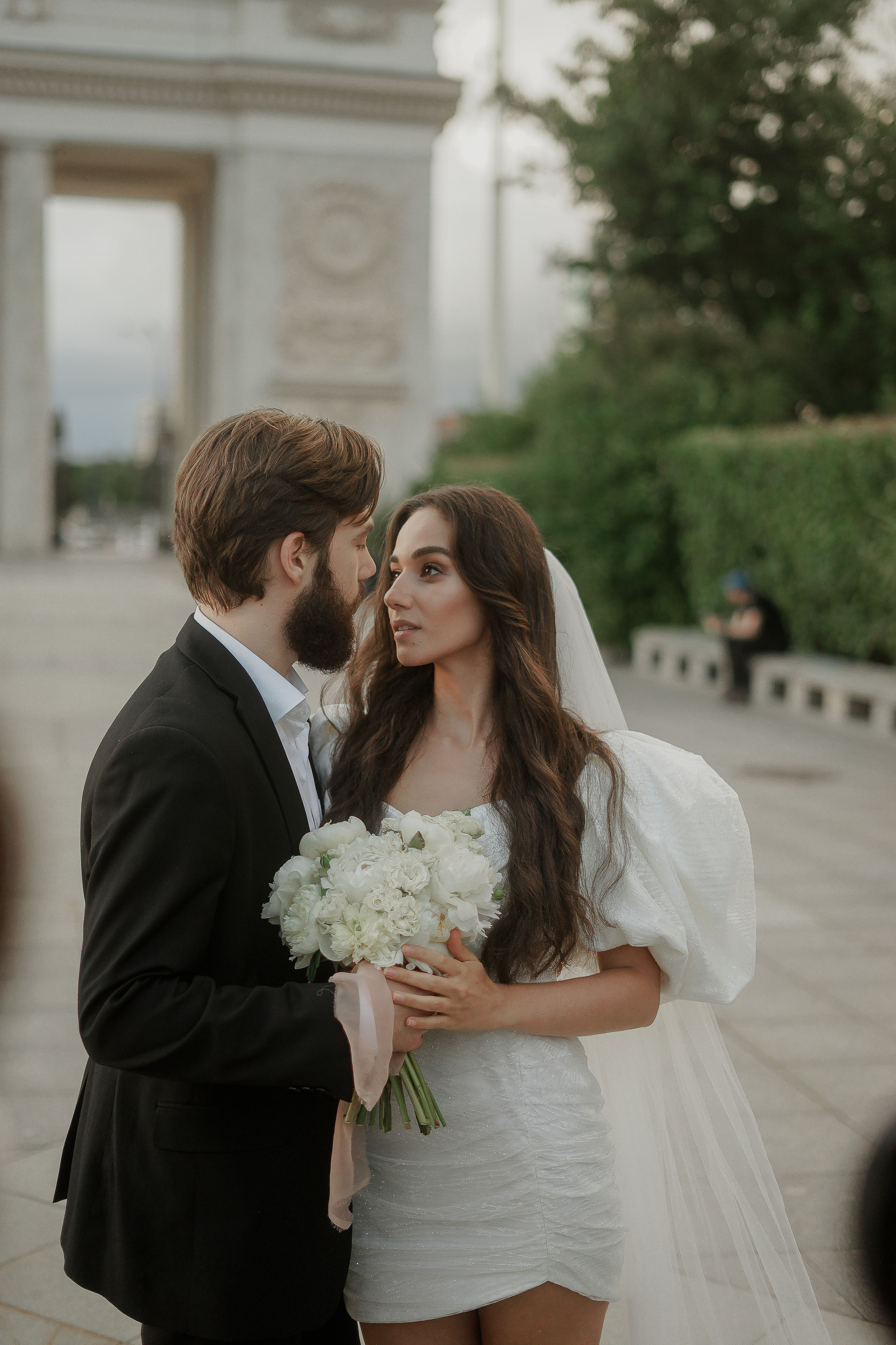 Диана и Марк. Парк Горького. Свадебный фотограф Марина Попова