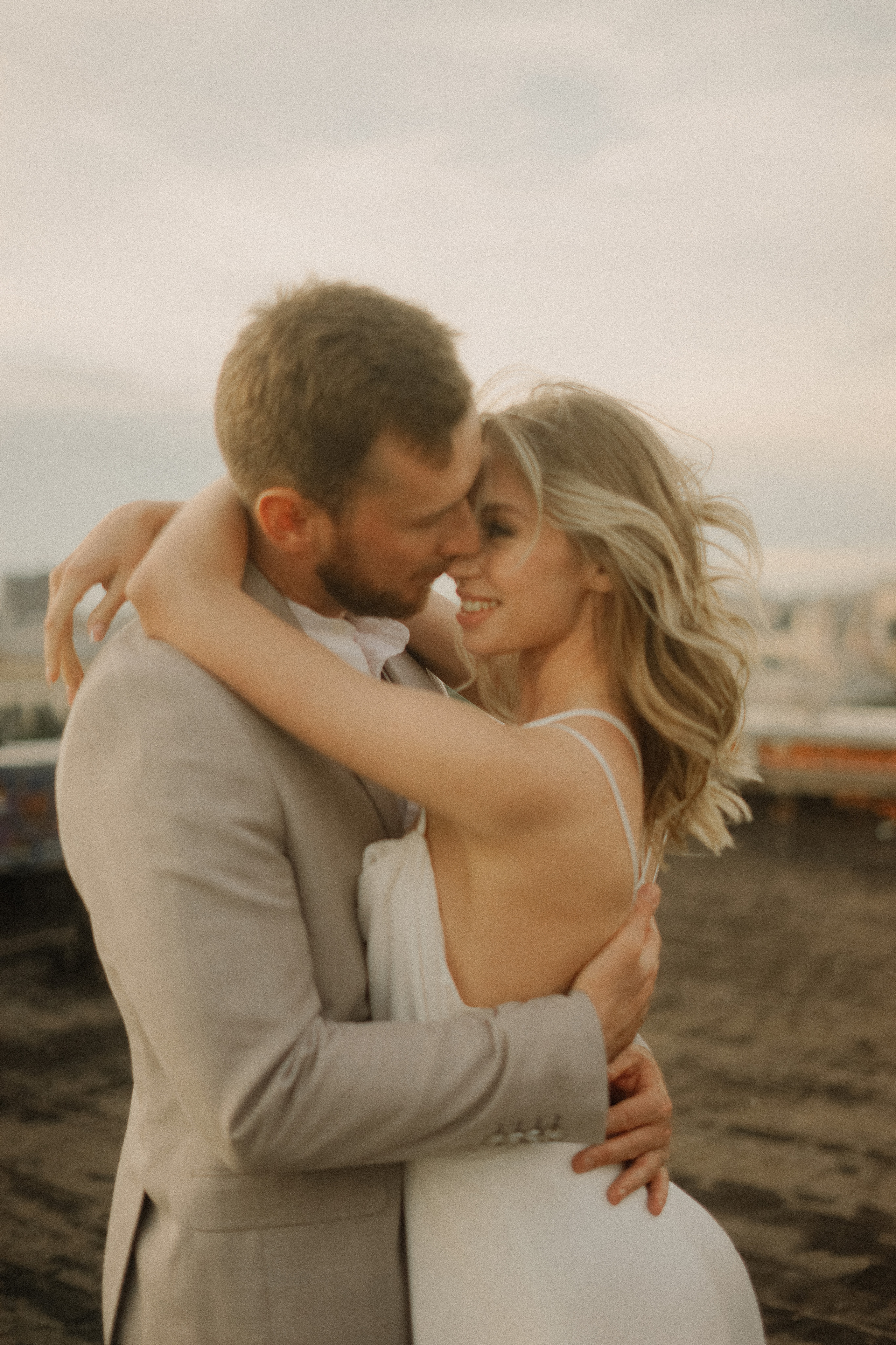 Злата и Илья. Крыша Москвы. Свадебный фотограф Марина Попова