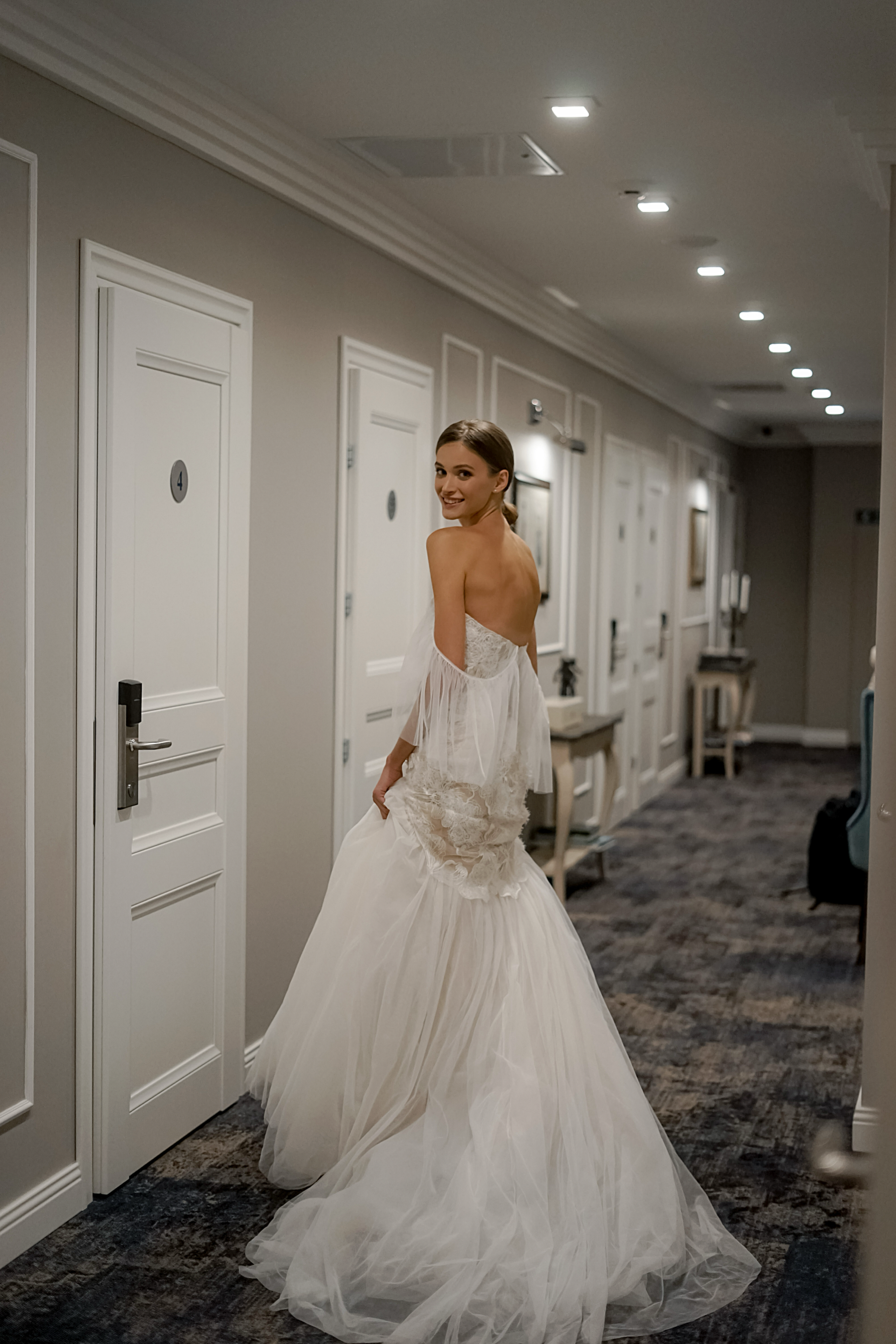 Екатерина. Chez Michel Hotel Moscow. Свадебный фотограф Марина Попова