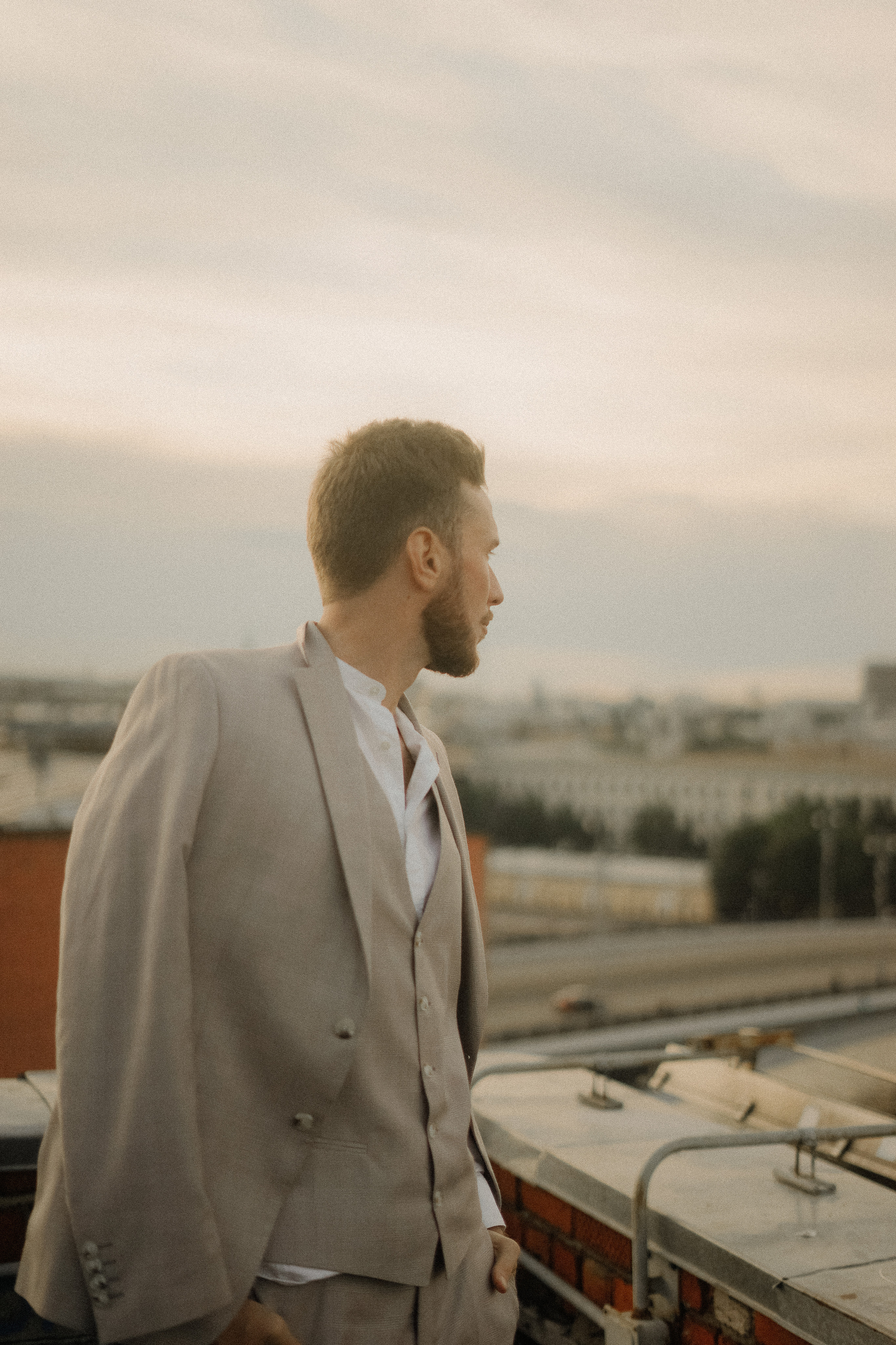 Злата и Илья. Крыша Москвы. Свадебный фотограф Марина Попова