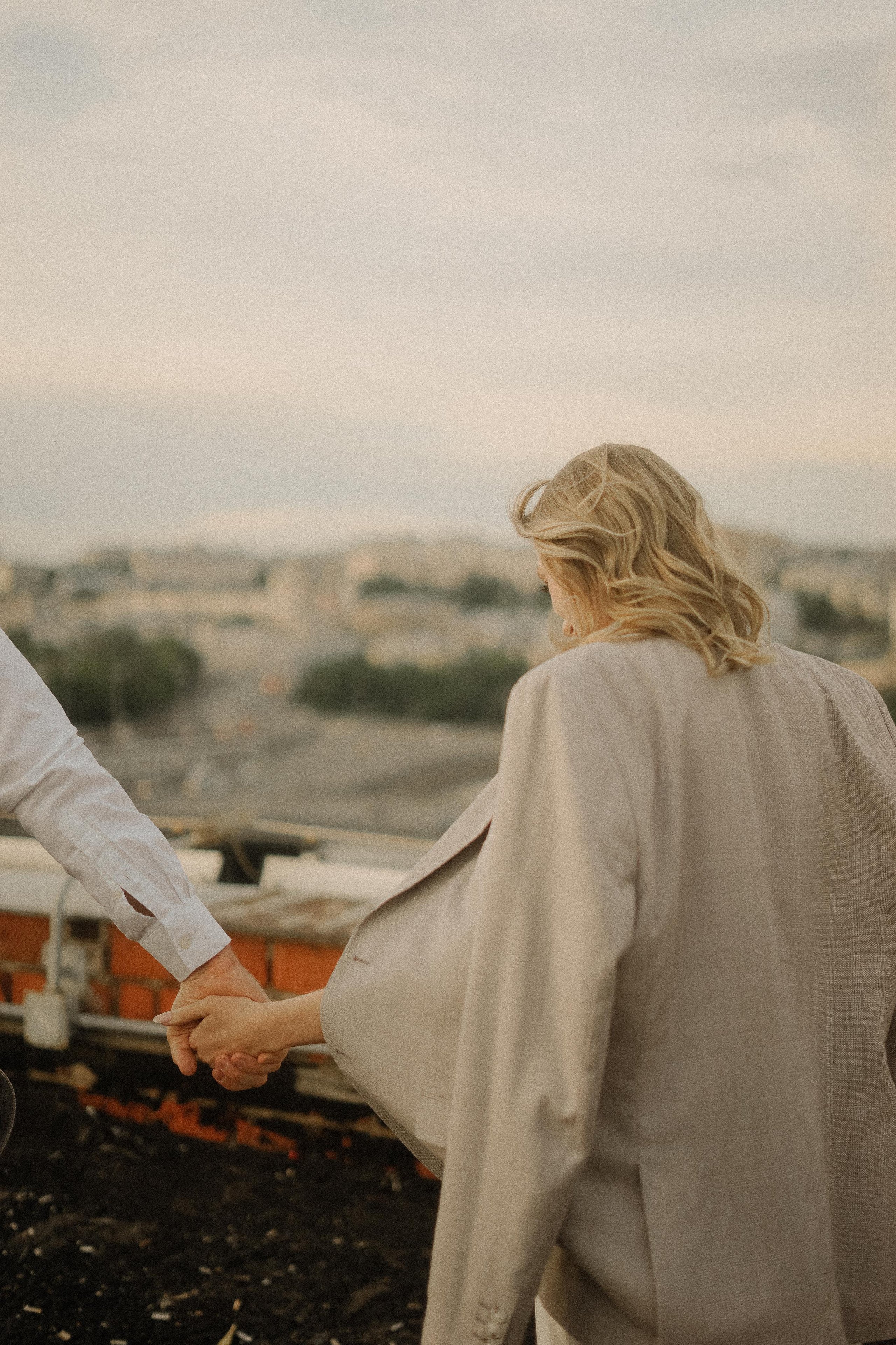 Злата и Илья. Крыша Москвы. Свадебный фотограф Марина Попова