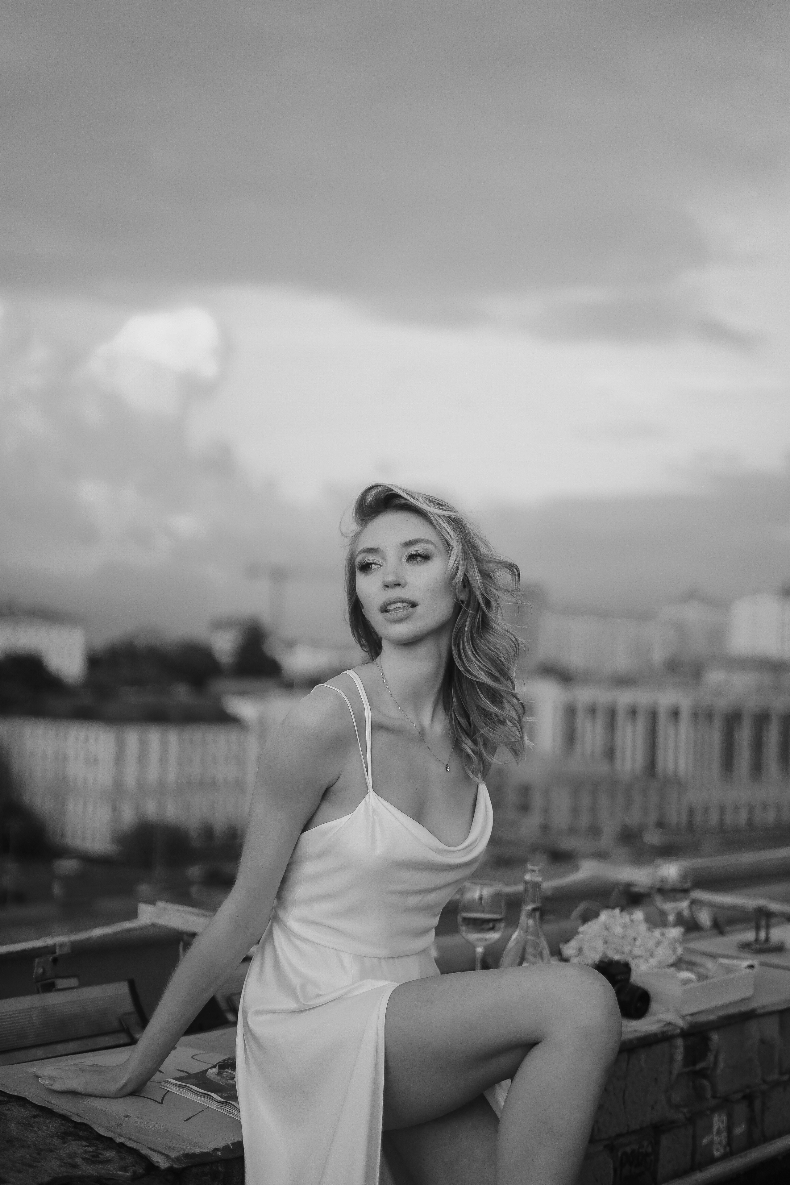 Злата и Илья. Крыша Москвы. Свадебный фотограф Марина Попова