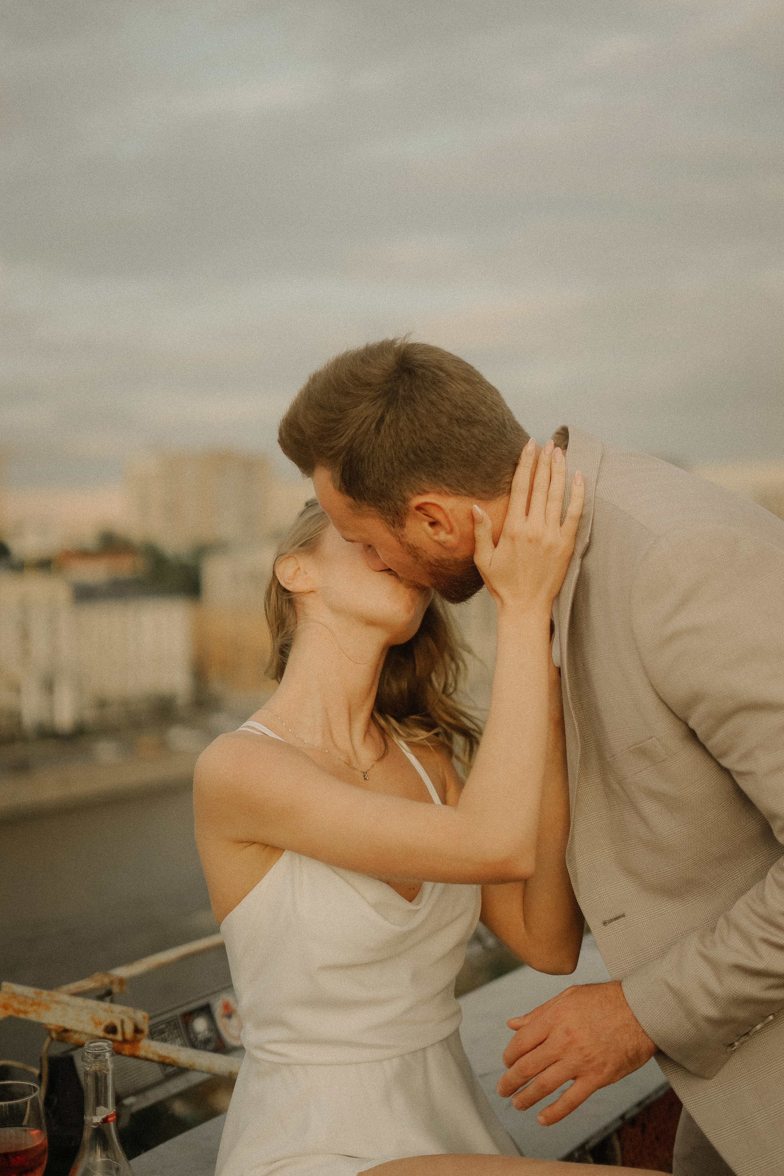 Злата и Илья. Крыша Москвы. Свадебный фотограф Марина Попова