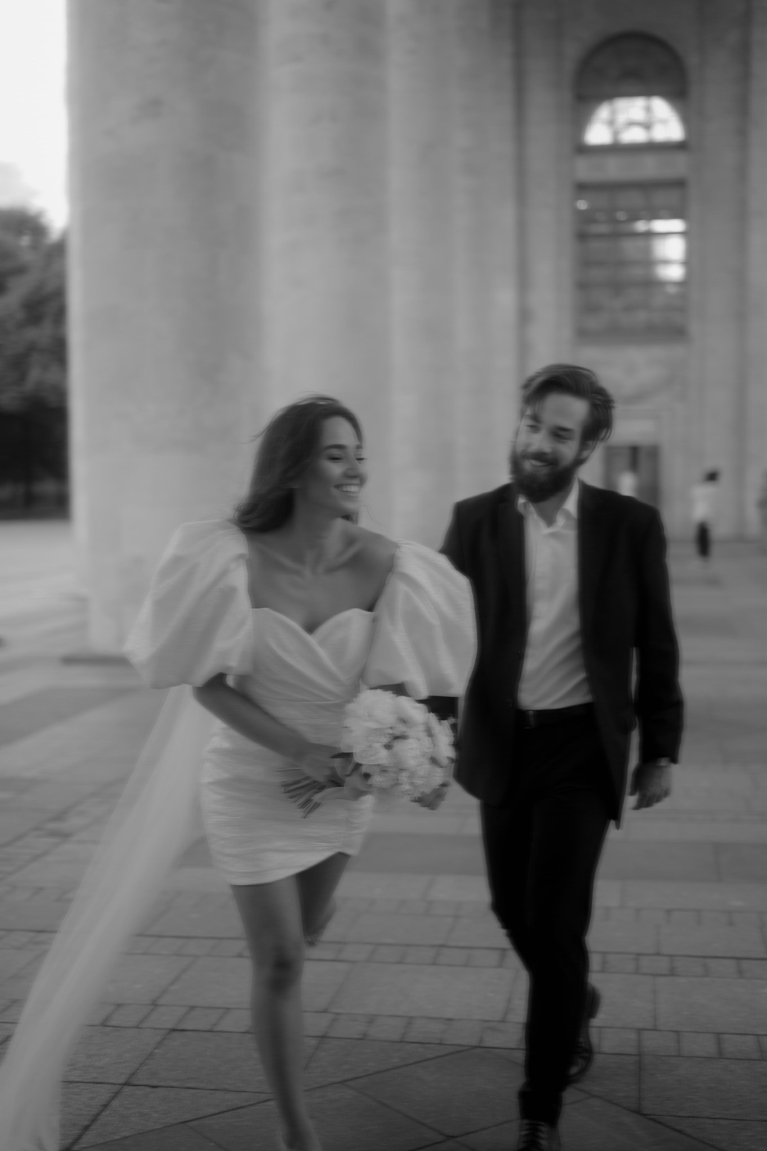 Диана и Марк. Парк Горького. Свадебный фотограф Марина Попова