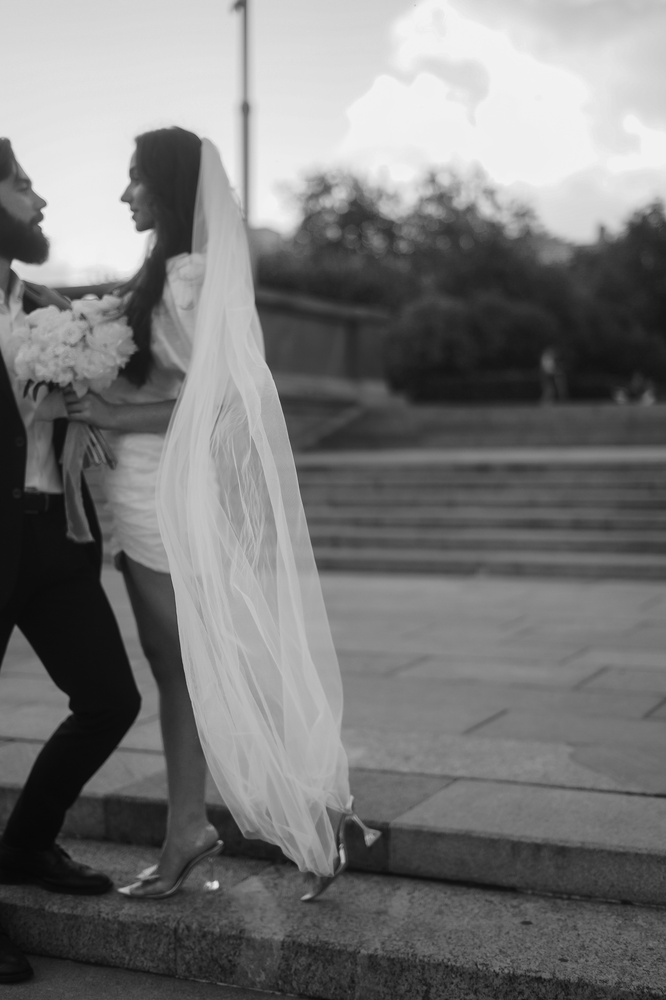 Диана и Марк. Парк Горького. Свадебный фотограф Марина Попова