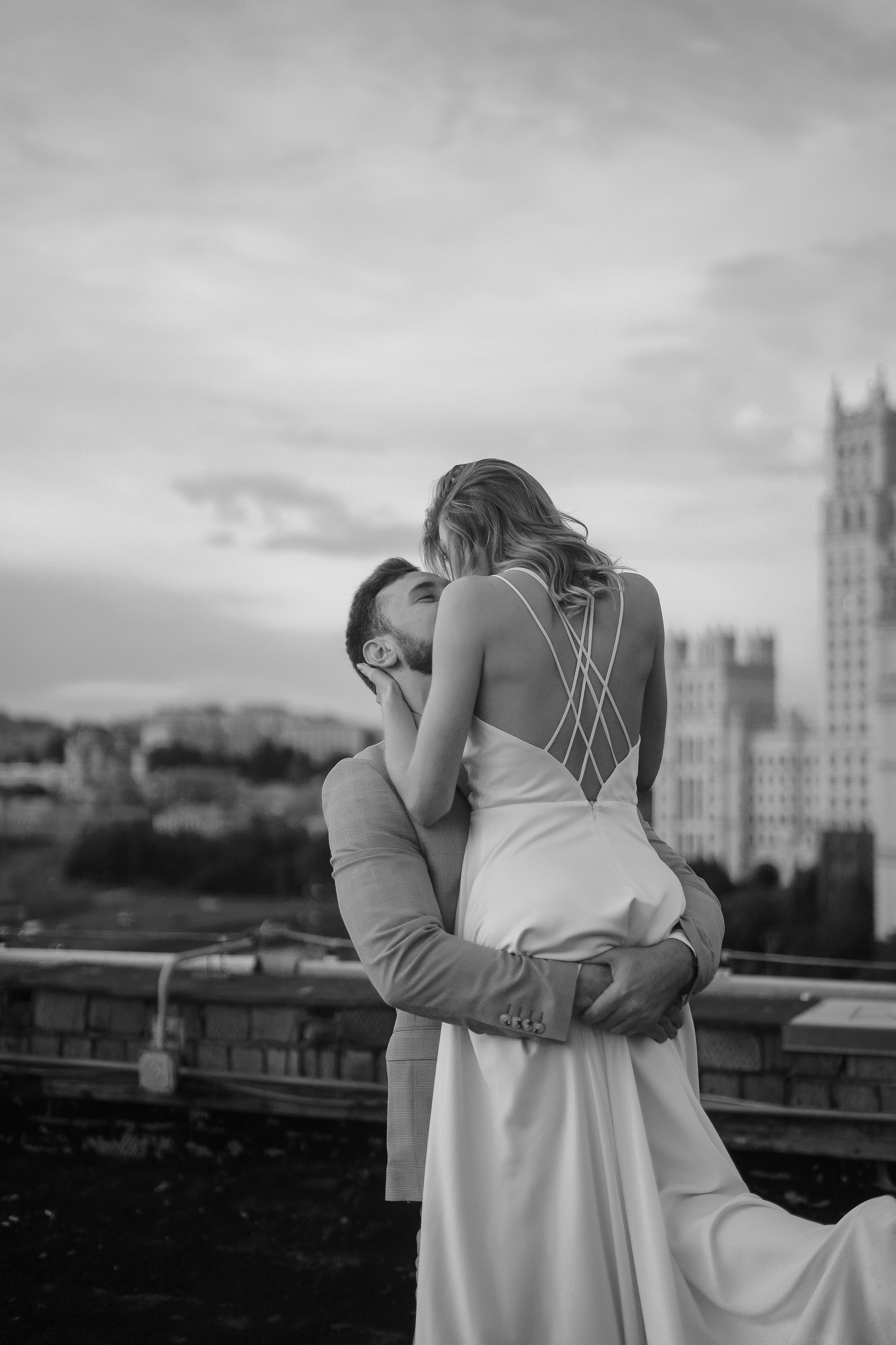 Злата и Илья. Крыша Москвы. Свадебный фотограф Марина Попова