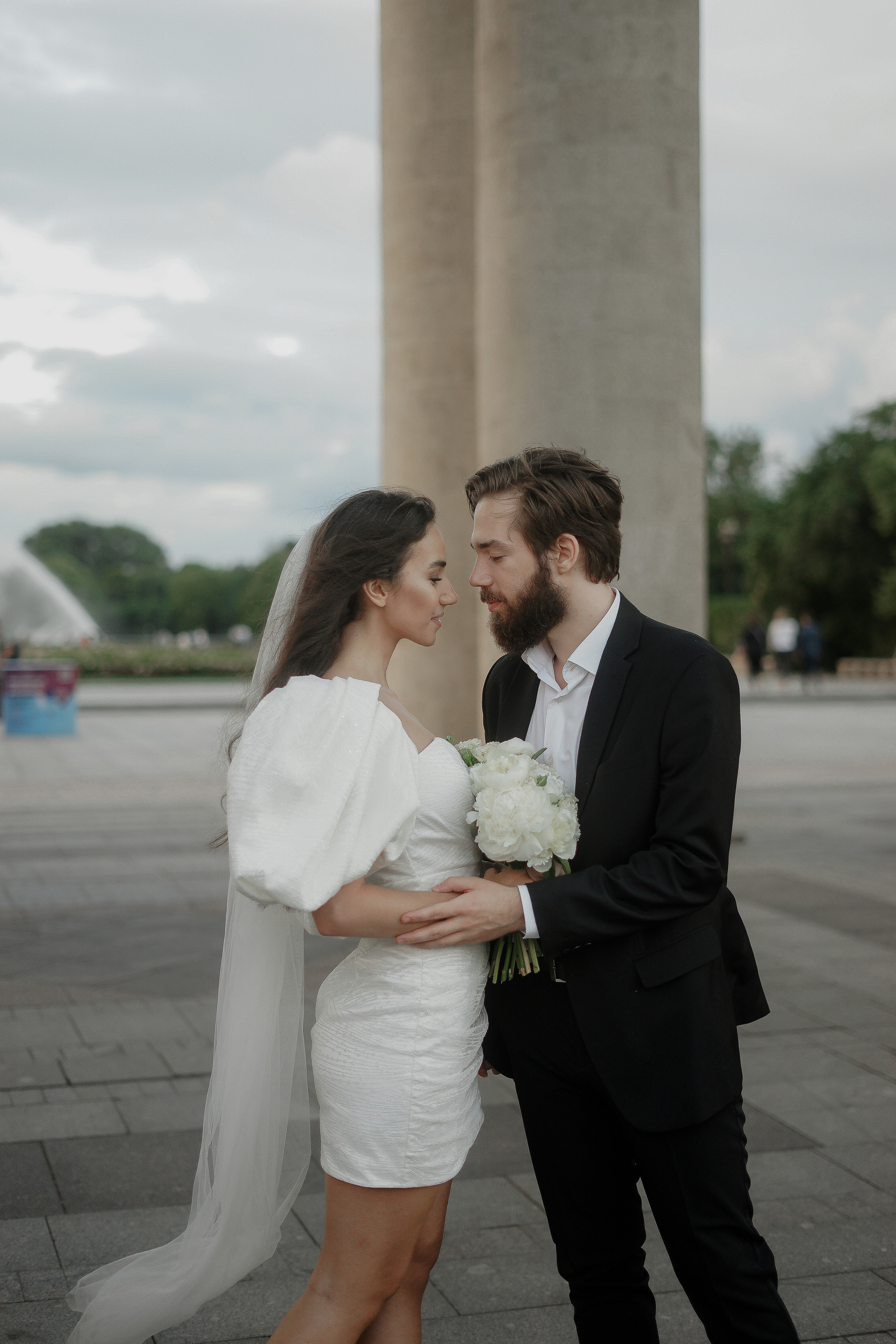 Диана и Марк. Парк Горького. Свадебный фотограф Марина Попова