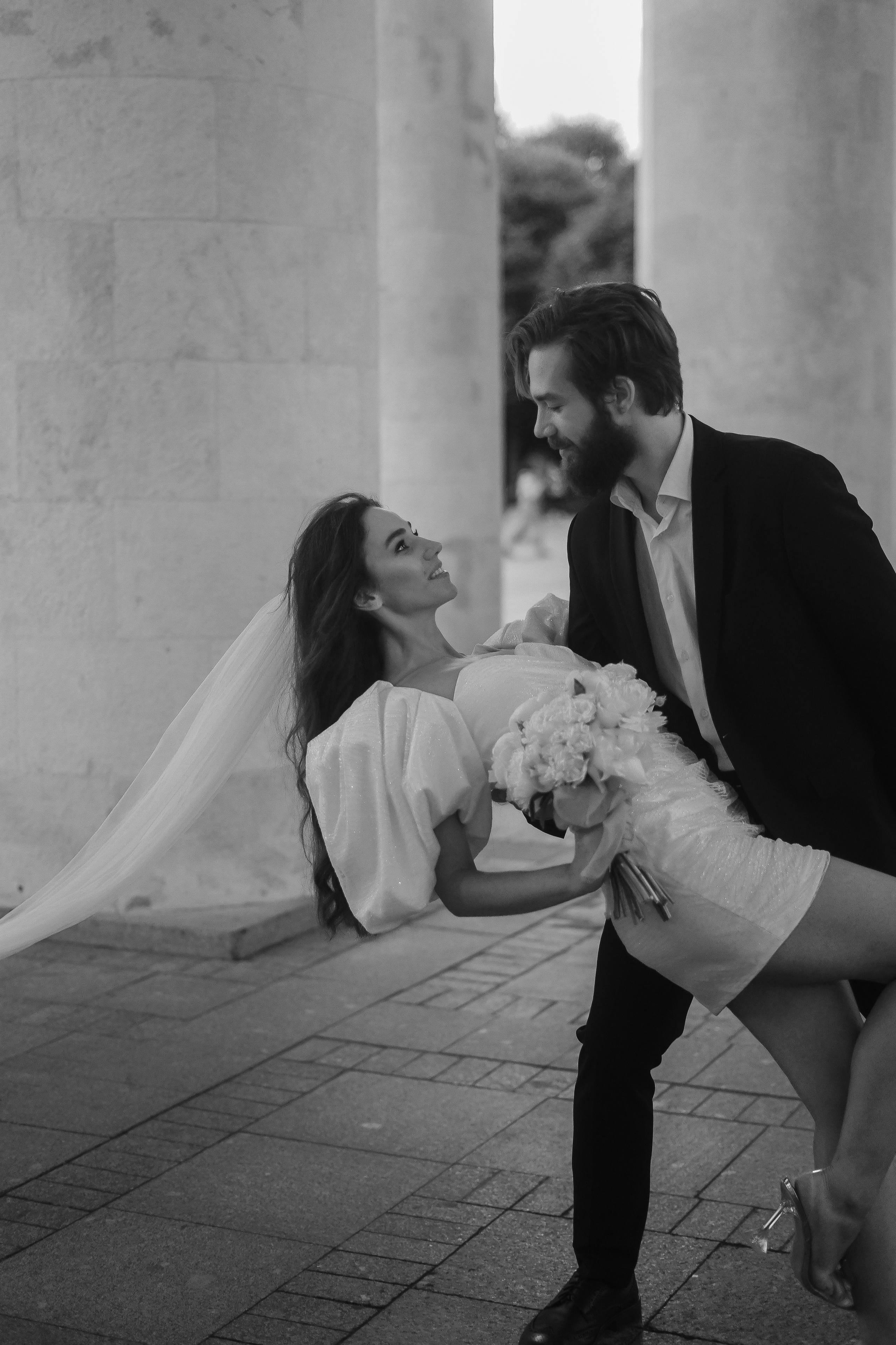 Диана и Марк. Парк Горького. Свадебный фотограф Марина Попова