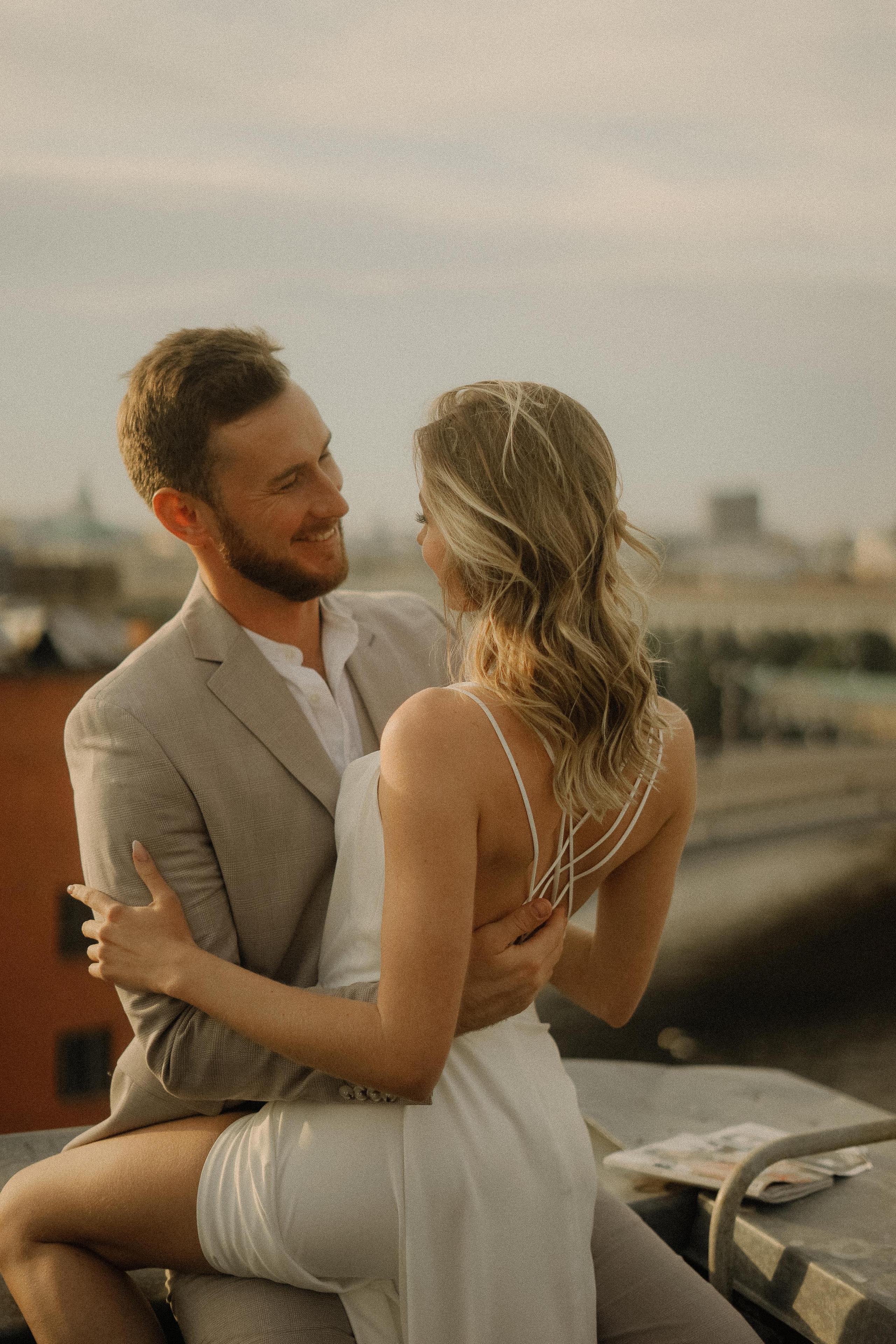 Злата и Илья. Крыша Москвы. Свадебный фотограф Марина Попова