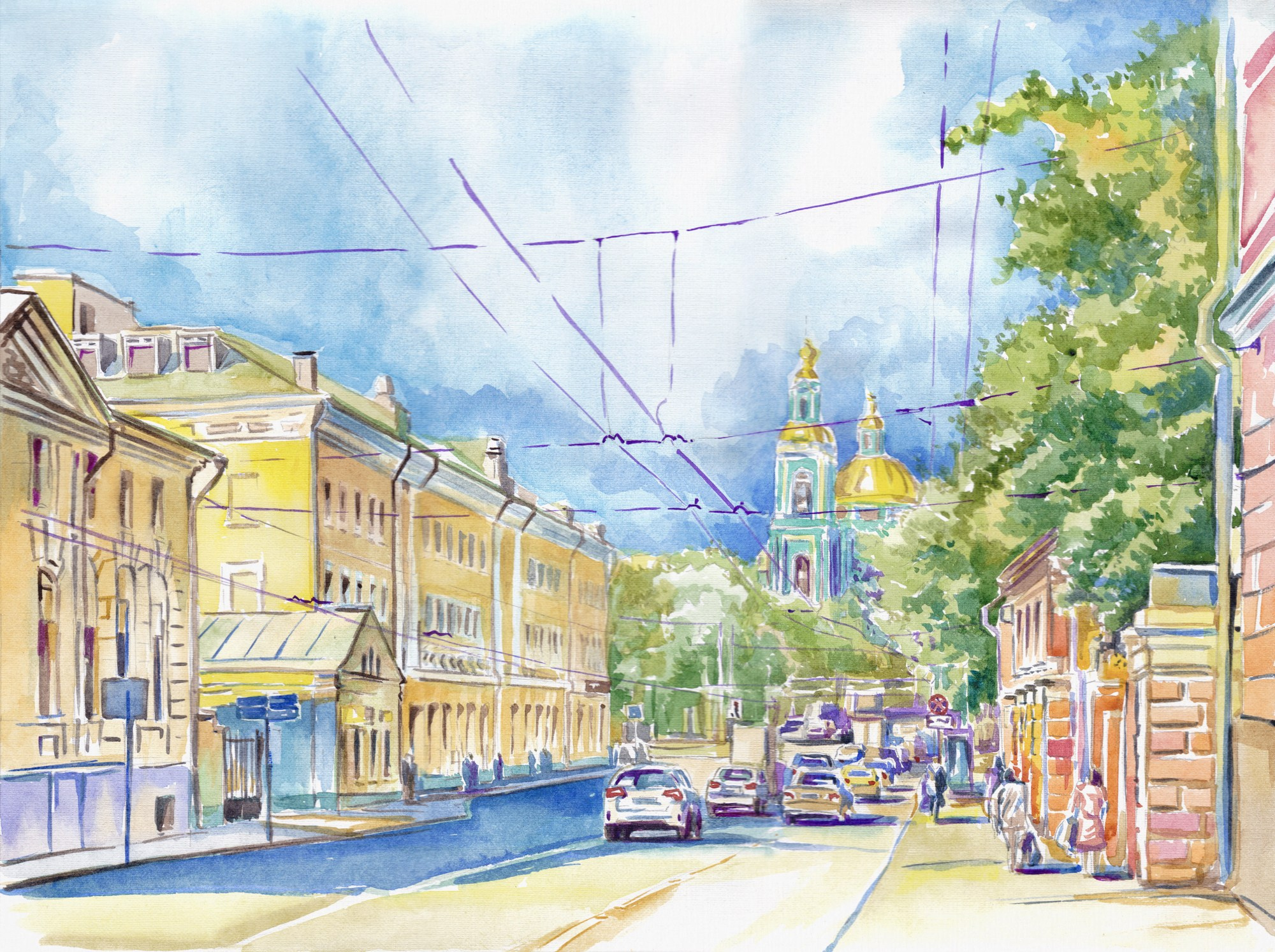 Москва 2018-2019. Художник Александр Петрунин