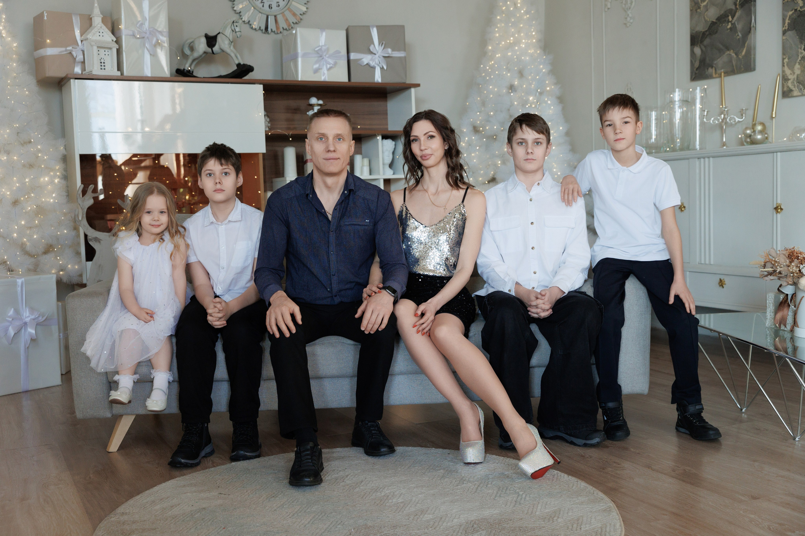 Семья Ковалевых. Фотограф женского портрета, беременности и материнства Харькова Елена