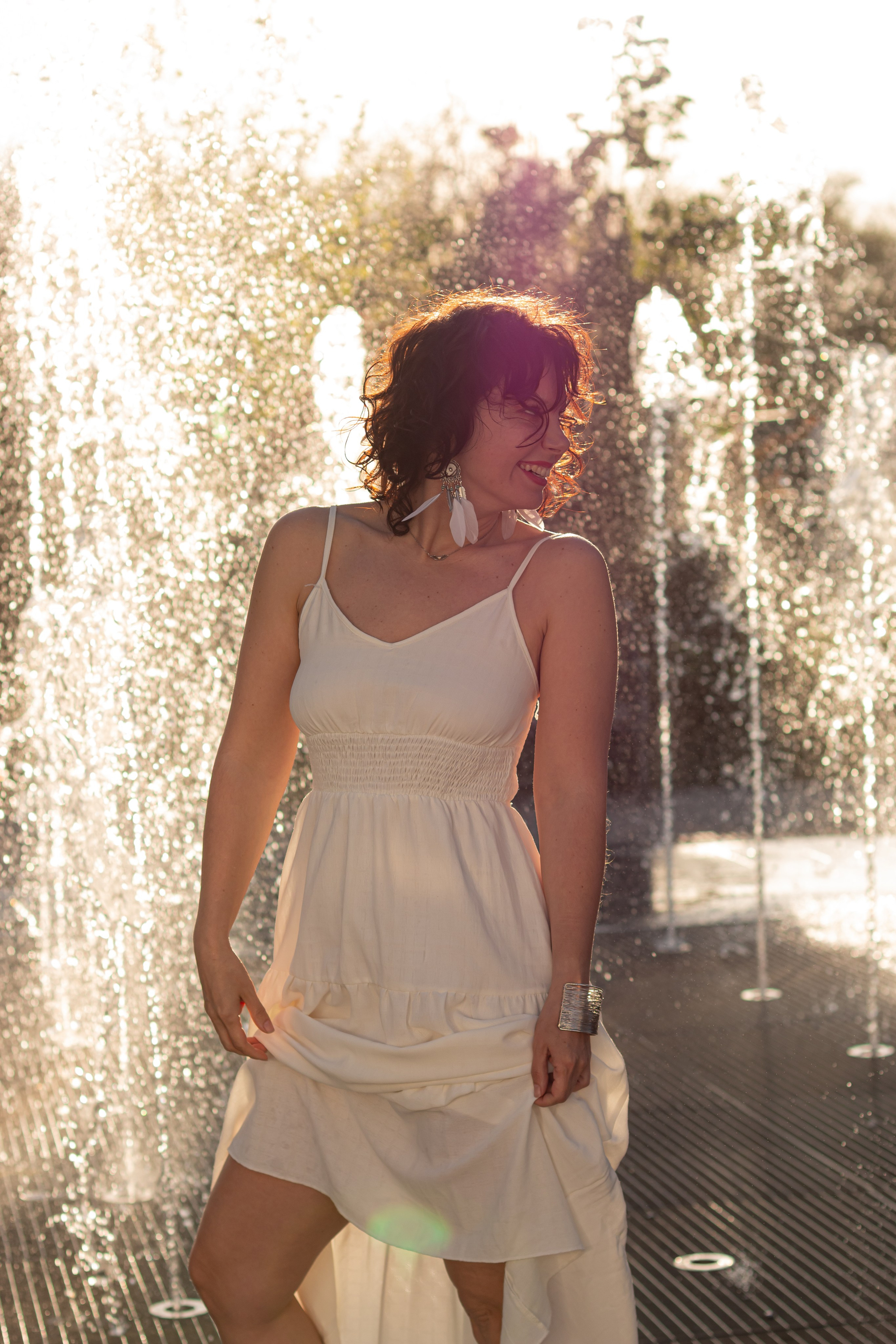 Даша. Фото-прогулка у фонтана. Анна Беликова — Семейный и портретный фотограф Ростов-на-Дону