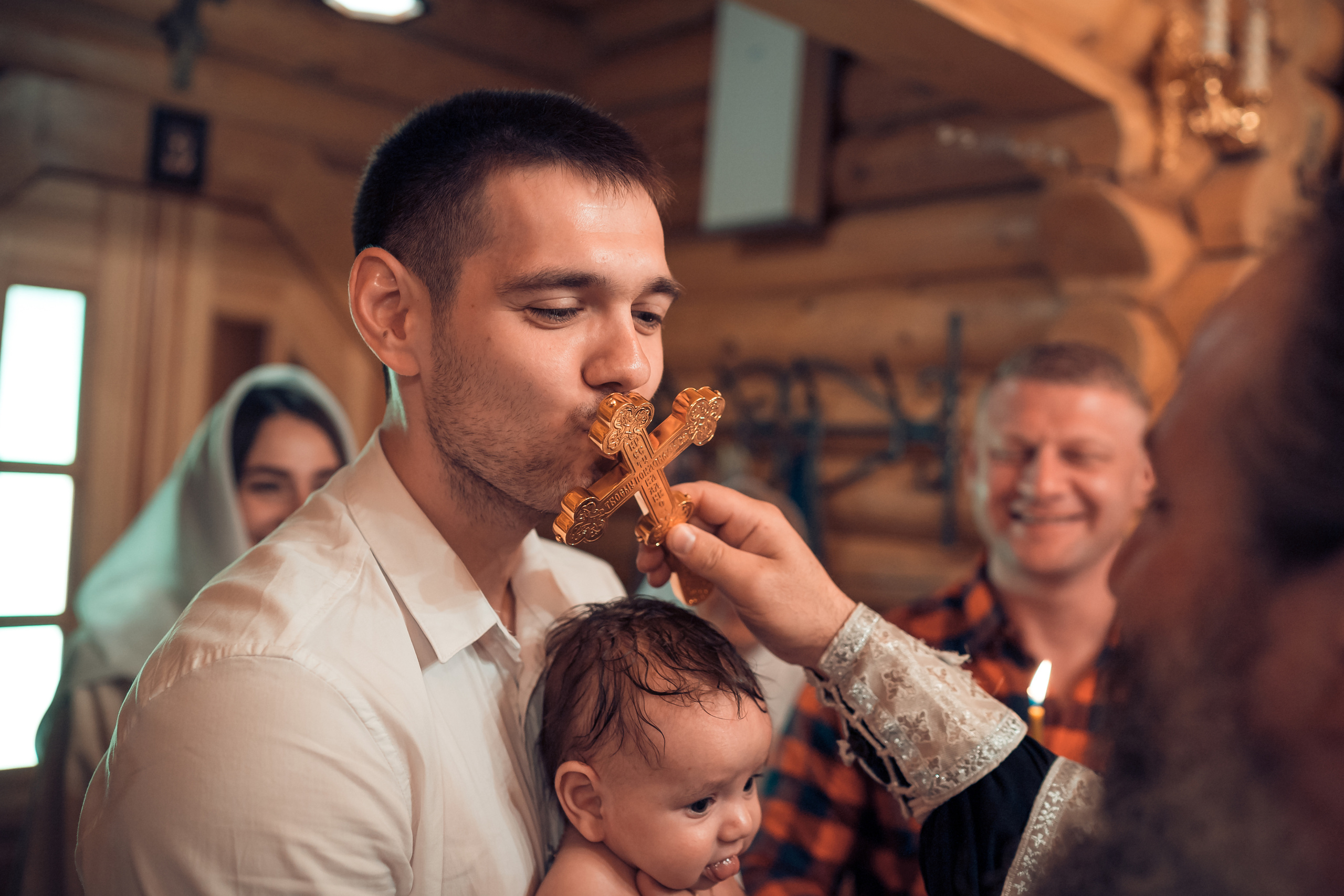 Крещение Дианы Храм Вифлеемских младенцев (Сосны). Фотограф на Крещение и Венчание в Красноярске Рамазанова Юлия