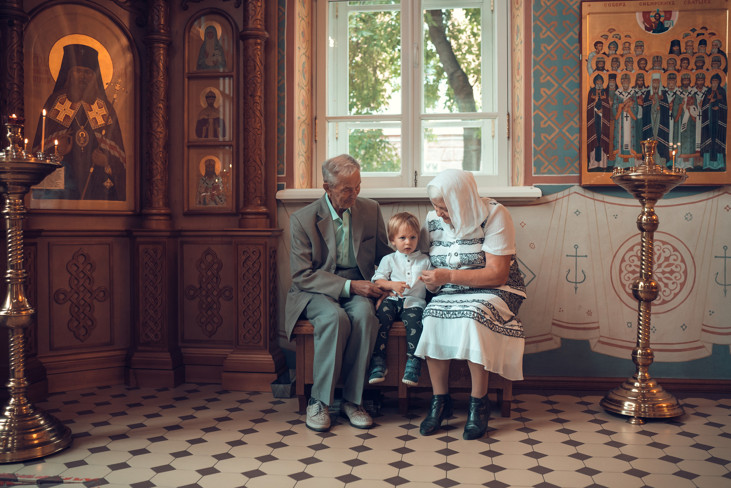 Крещение Льва Храм Иоанна Предтечи. Фотограф на Крещение и Венчание в Красноярске Рамазанова Юлия