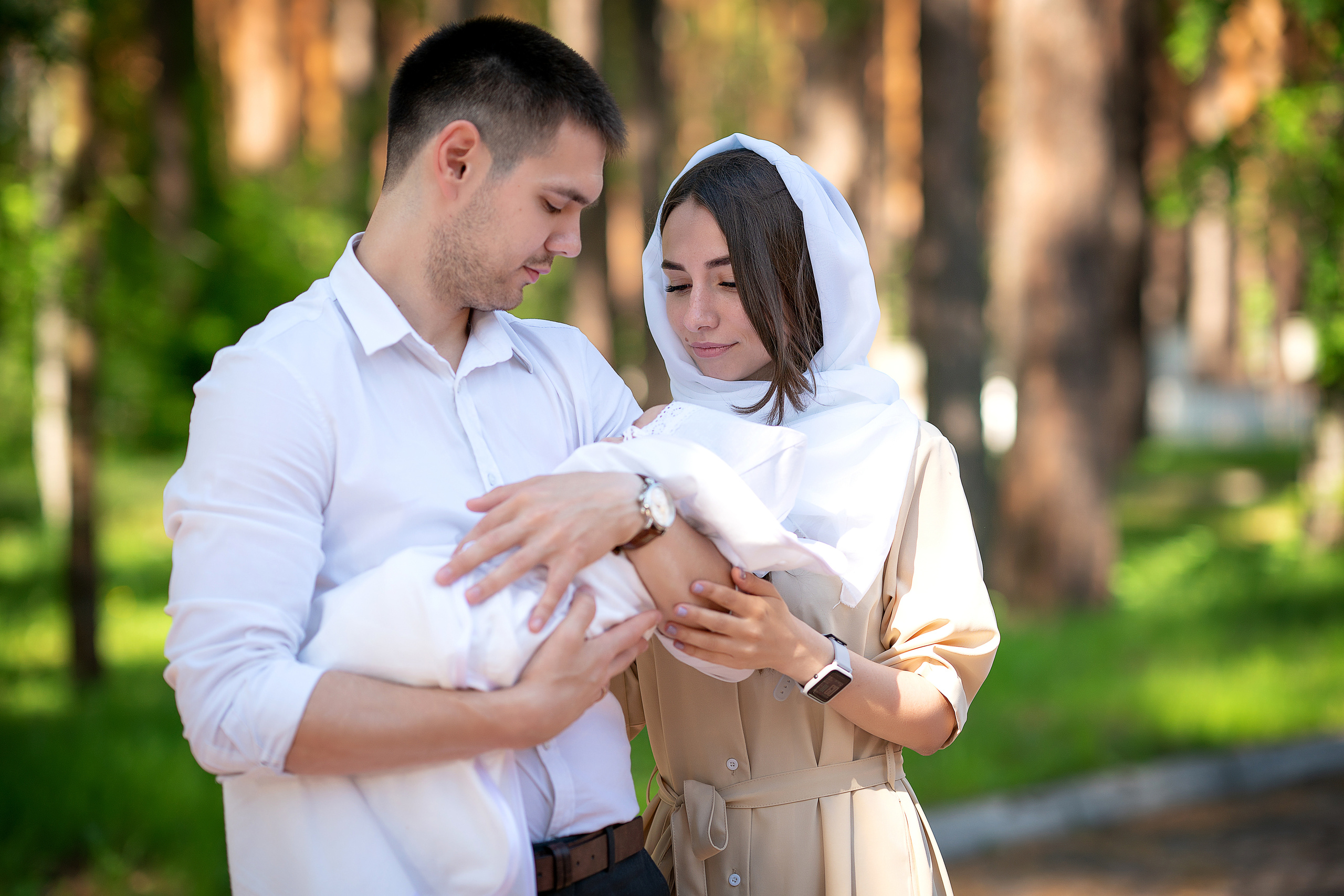 Крещение Дианы Храм Вифлеемских младенцев (Сосны). Фотограф на Крещение и Венчание в Красноярске Рамазанова Юлия