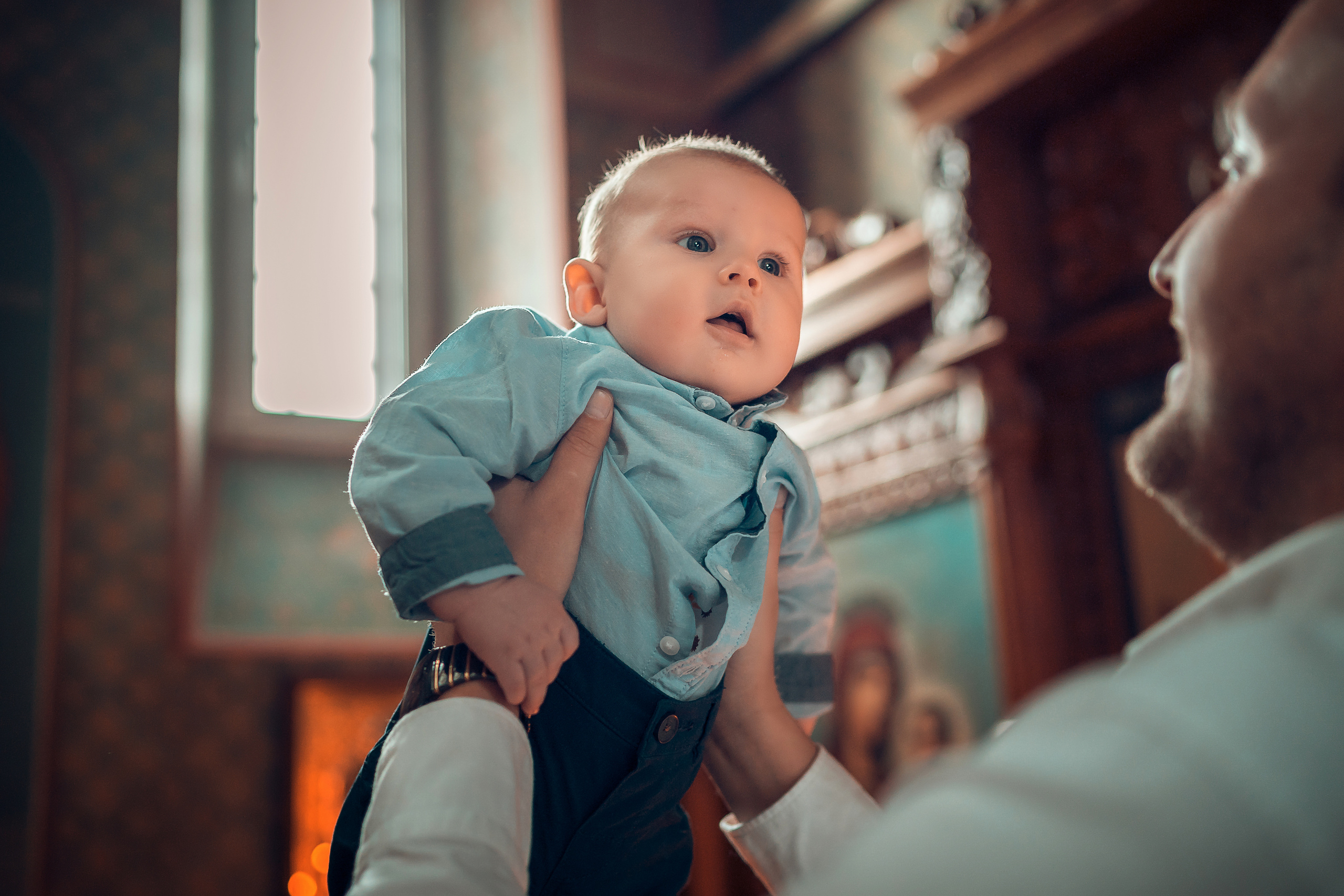 Крещение Семена Храм Михаила Архангела. Фотограф на Крещение и Венчание в Красноярске Рамазанова Юлия