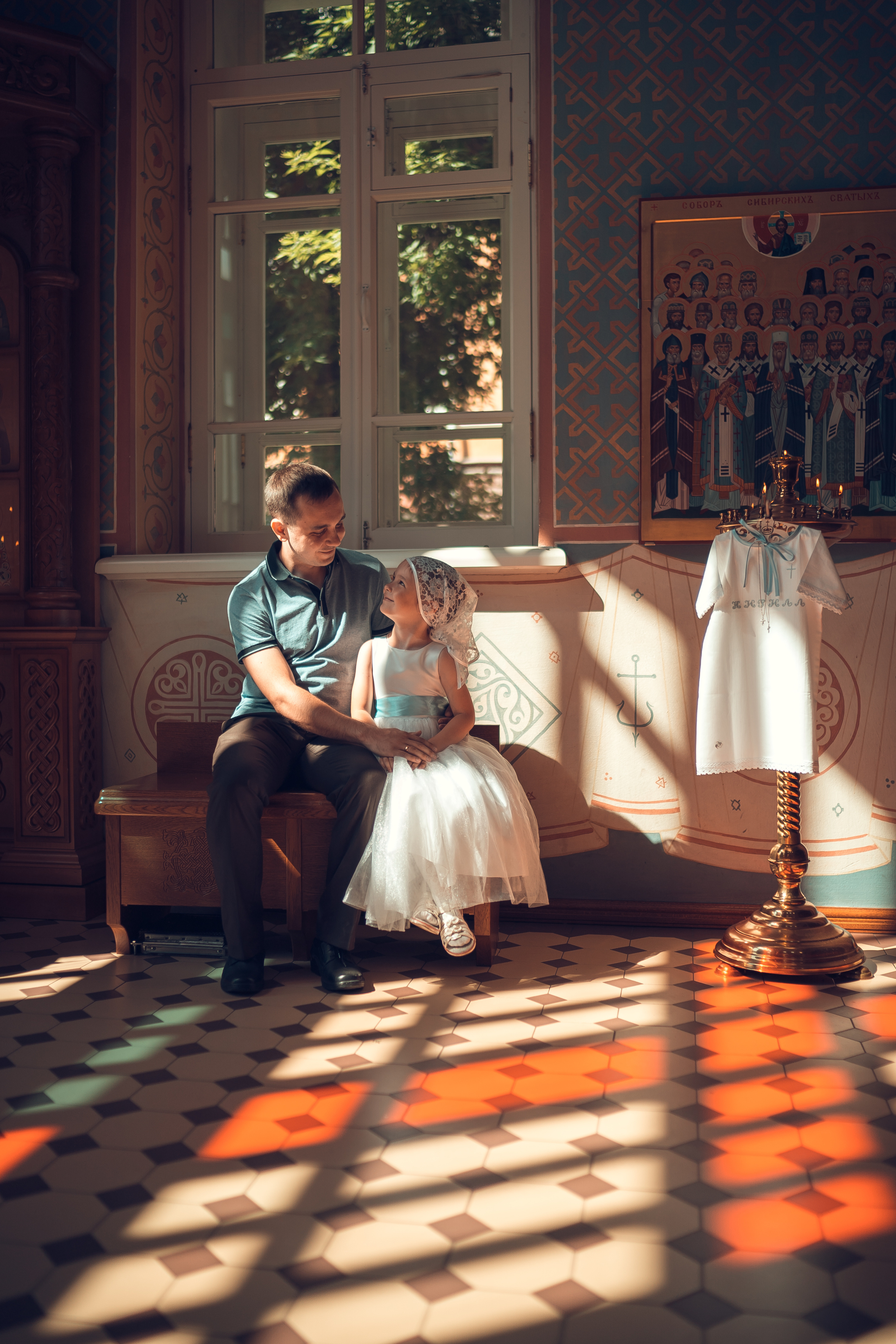 Крещение Кирилла Храм Иоанна Предтечи. Фотограф на Крещение и Венчание в Красноярске Рамазанова Юлия