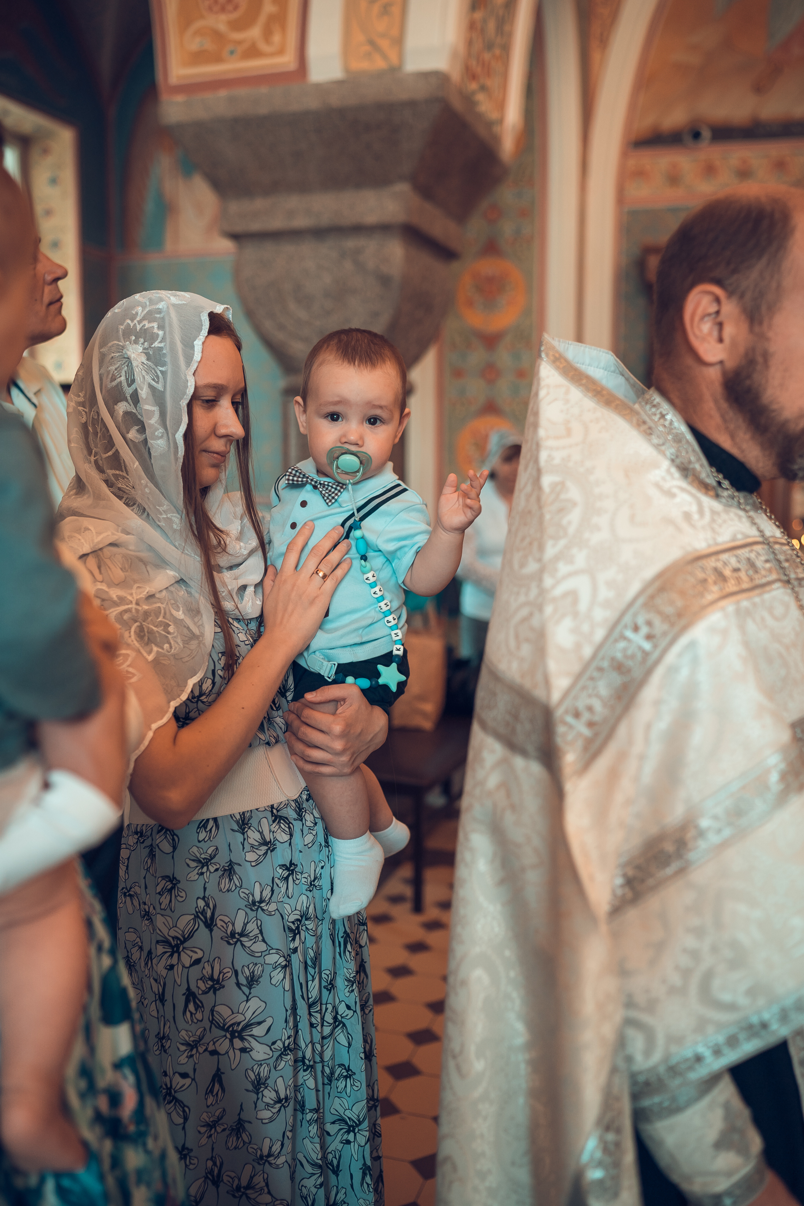 Крещение Кирилла Храм Иоанна Предтечи. Фотограф на Крещение и Венчание в Красноярске Рамазанова Юлия