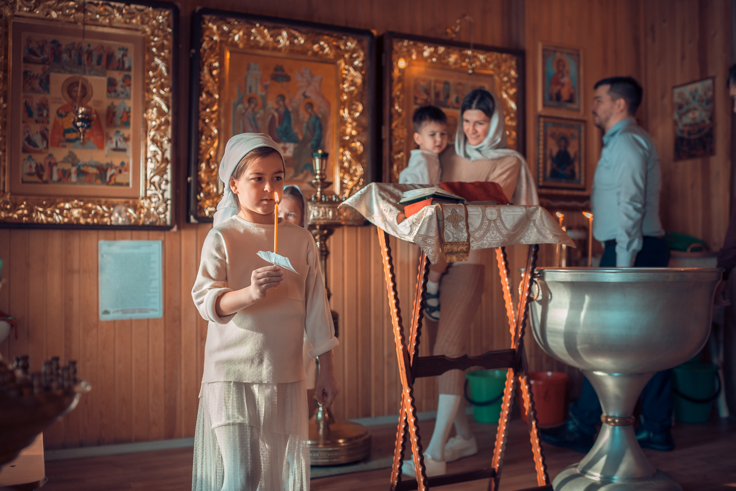 Крещение Адриана Храм Александра Невского. Фотограф на Крещение и Венчание в Красноярске Рамазанова Юлия