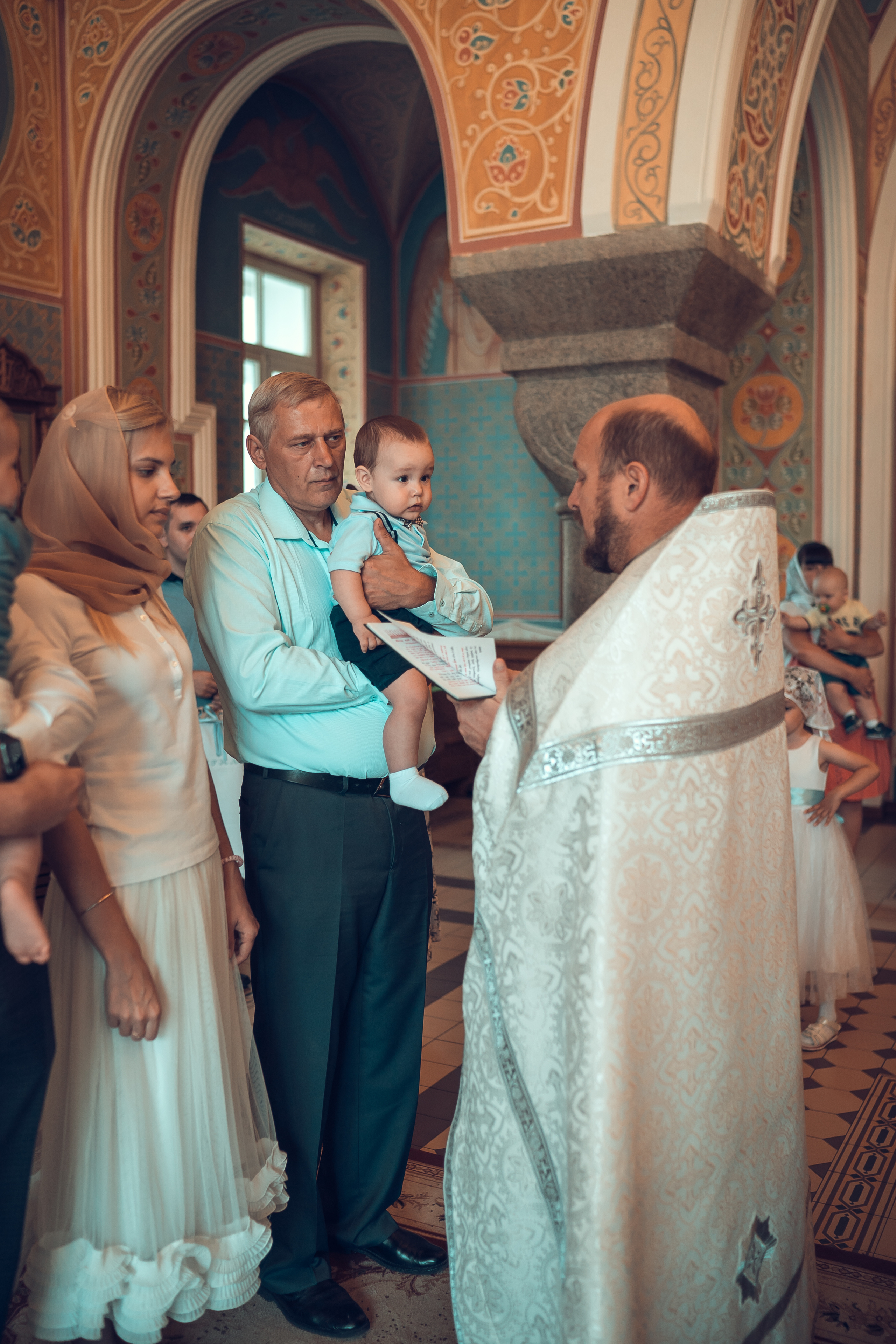 Крещение Кирилла Храм Иоанна Предтечи. Фотограф на Крещение и Венчание в Красноярске Рамазанова Юлия