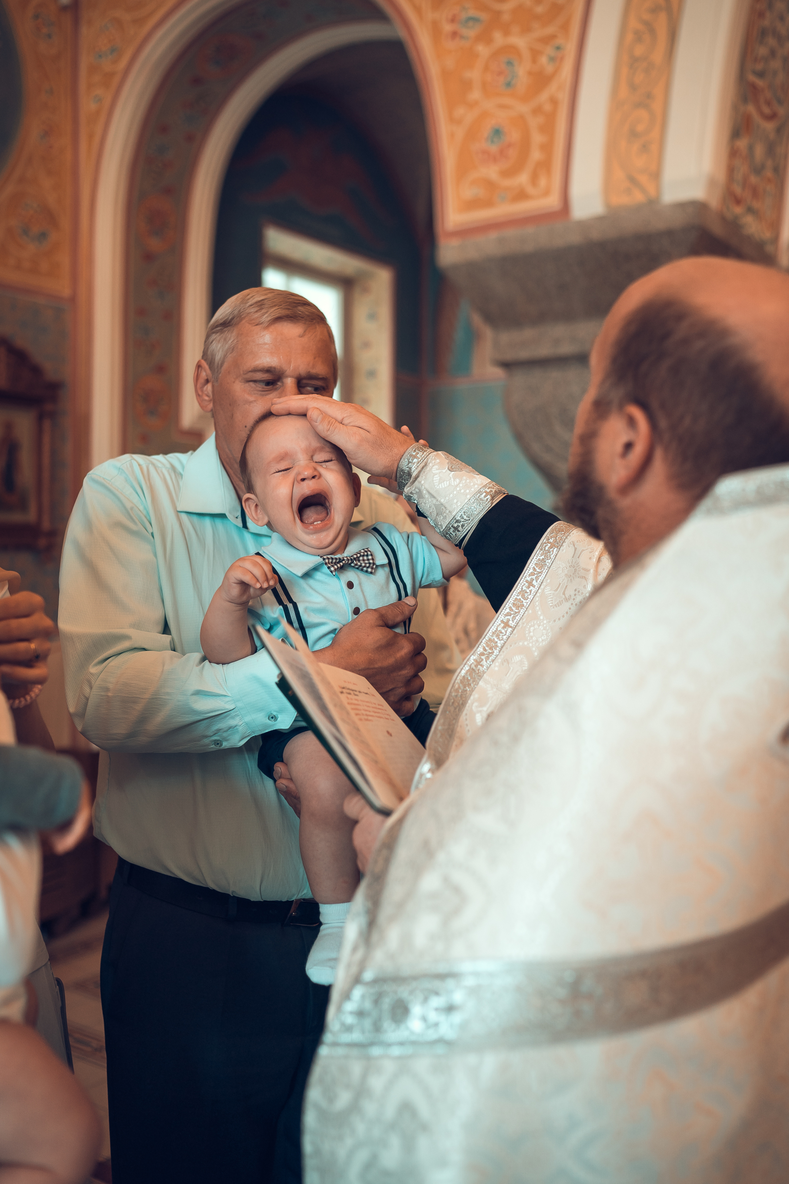 Крещение Кирилла Храм Иоанна Предтечи. Фотограф на Крещение и Венчание в Красноярске Рамазанова Юлия