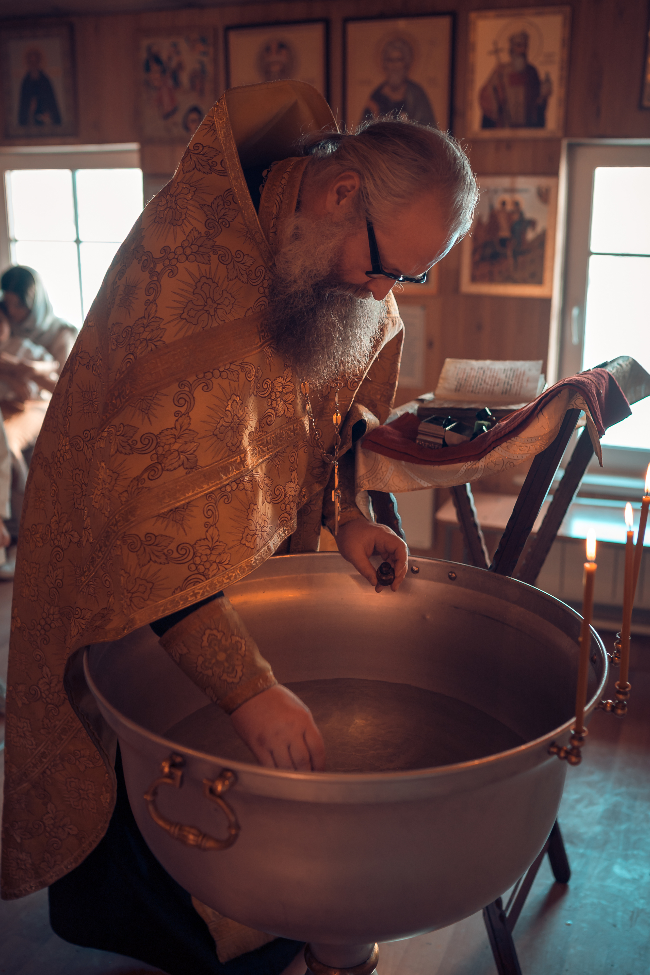 Крещение Адриана Храм Александра Невского. Фотограф на Крещение и Венчание в Красноярске Рамазанова Юлия