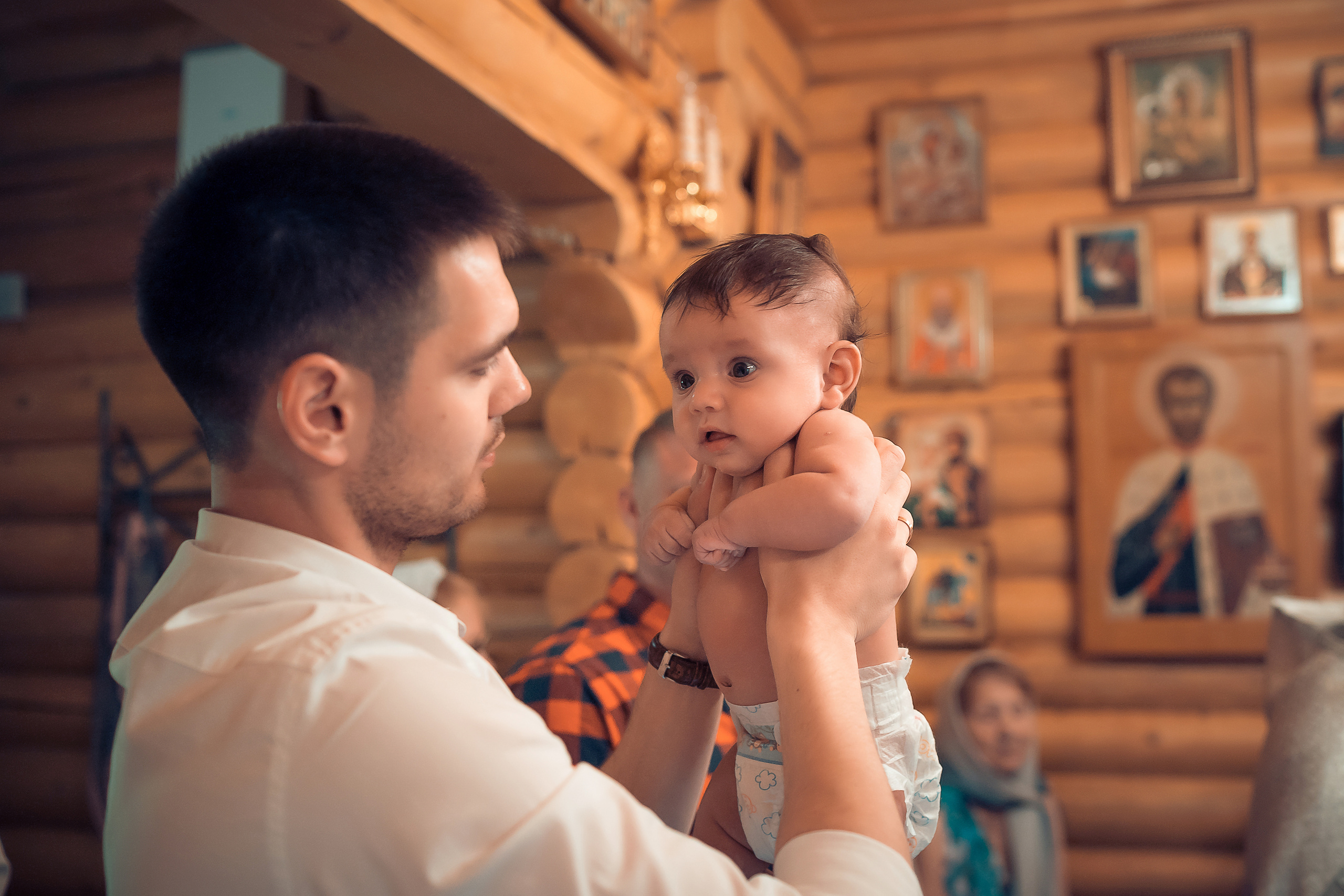 Крещение Дианы Храм Вифлеемских младенцев (Сосны). Фотограф на Крещение и Венчание в Красноярске Рамазанова Юлия