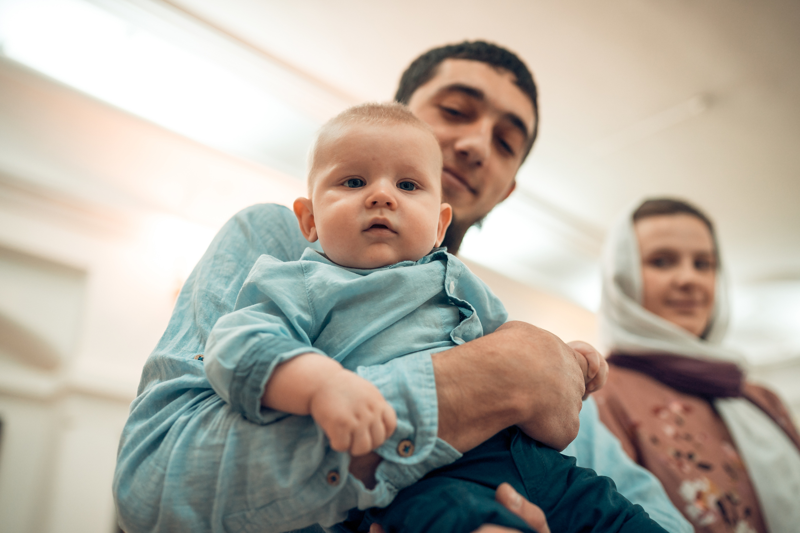 Крещение Семена Храм Михаила Архангела. Фотограф на Крещение и Венчание в Красноярске Рамазанова Юлия