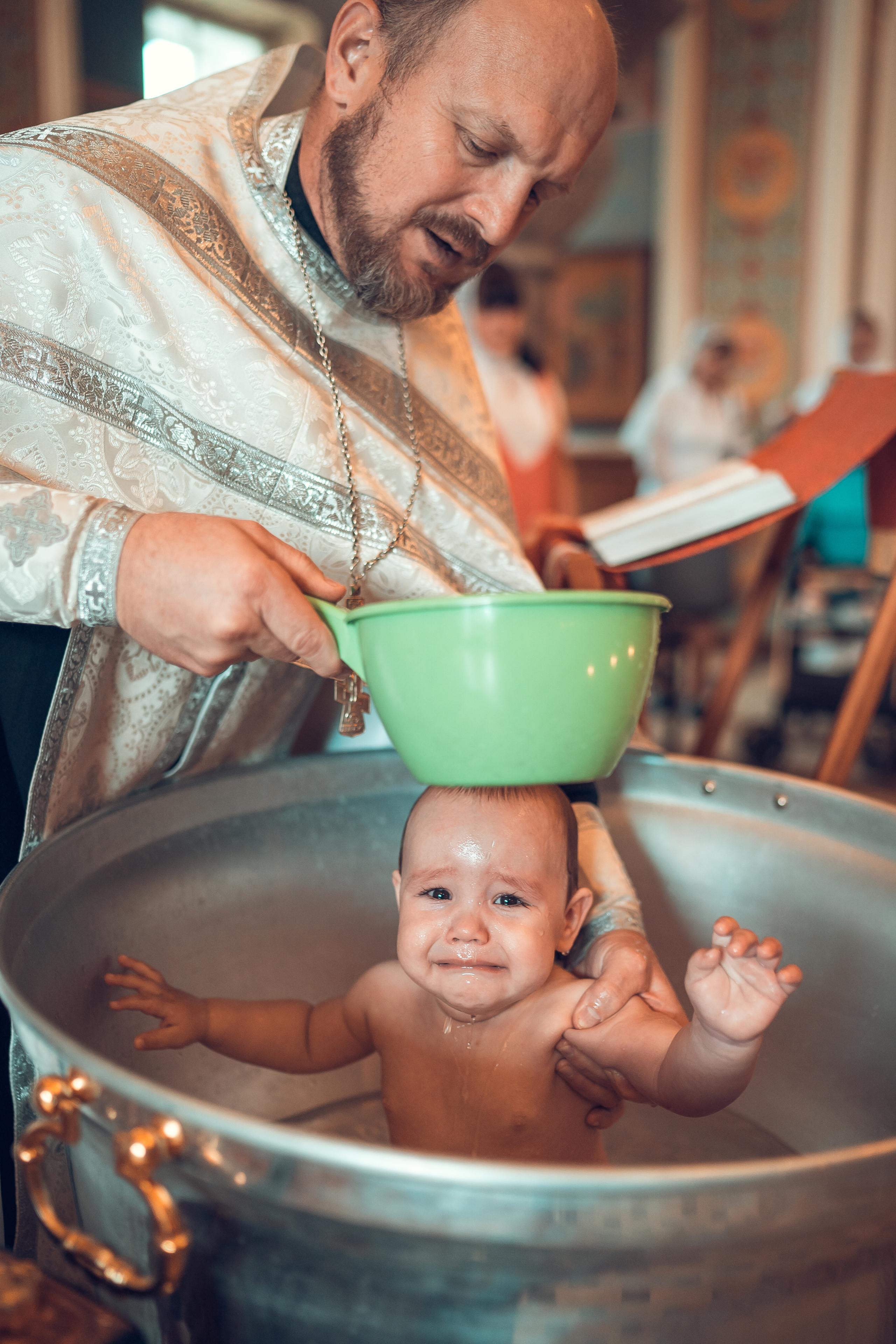 Крещение Кирилла Храм Иоанна Предтечи. Фотограф на Крещение и Венчание в Красноярске Рамазанова Юлия