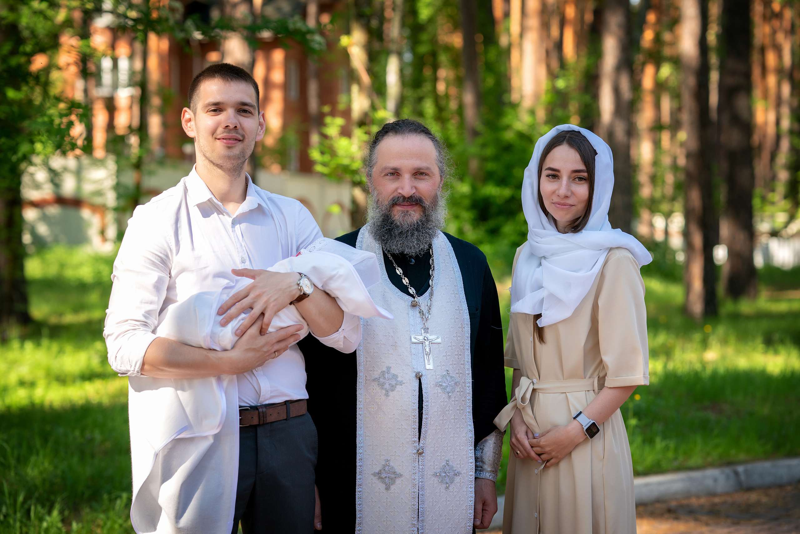 Крещение Дианы Храм Вифлеемских младенцев (Сосны). Фотограф на Крещение и Венчание в Красноярске Рамазанова Юлия