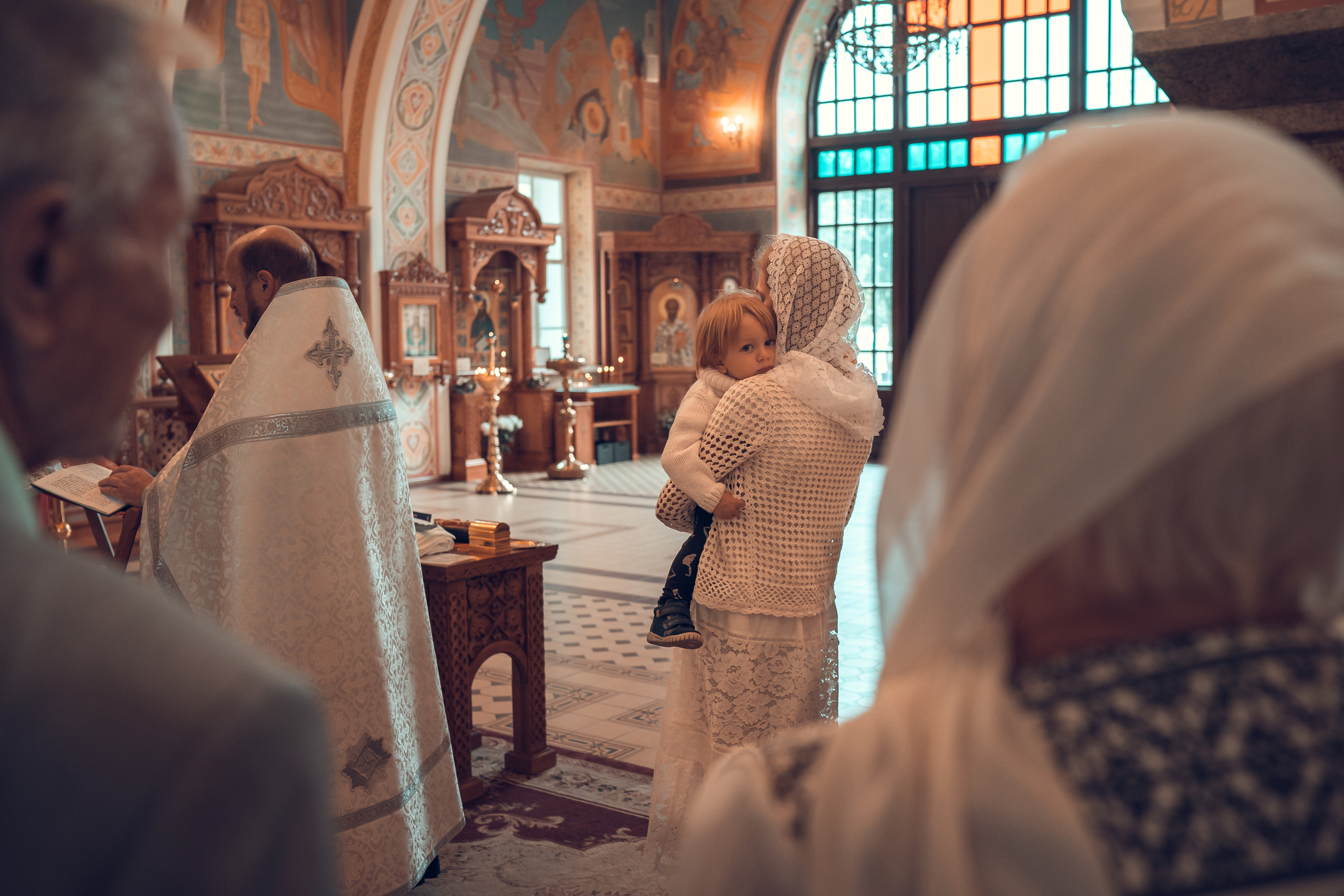 Крещение Льва Храм Иоанна Предтечи. Фотограф на Крещение и Венчание в Красноярске Рамазанова Юлия